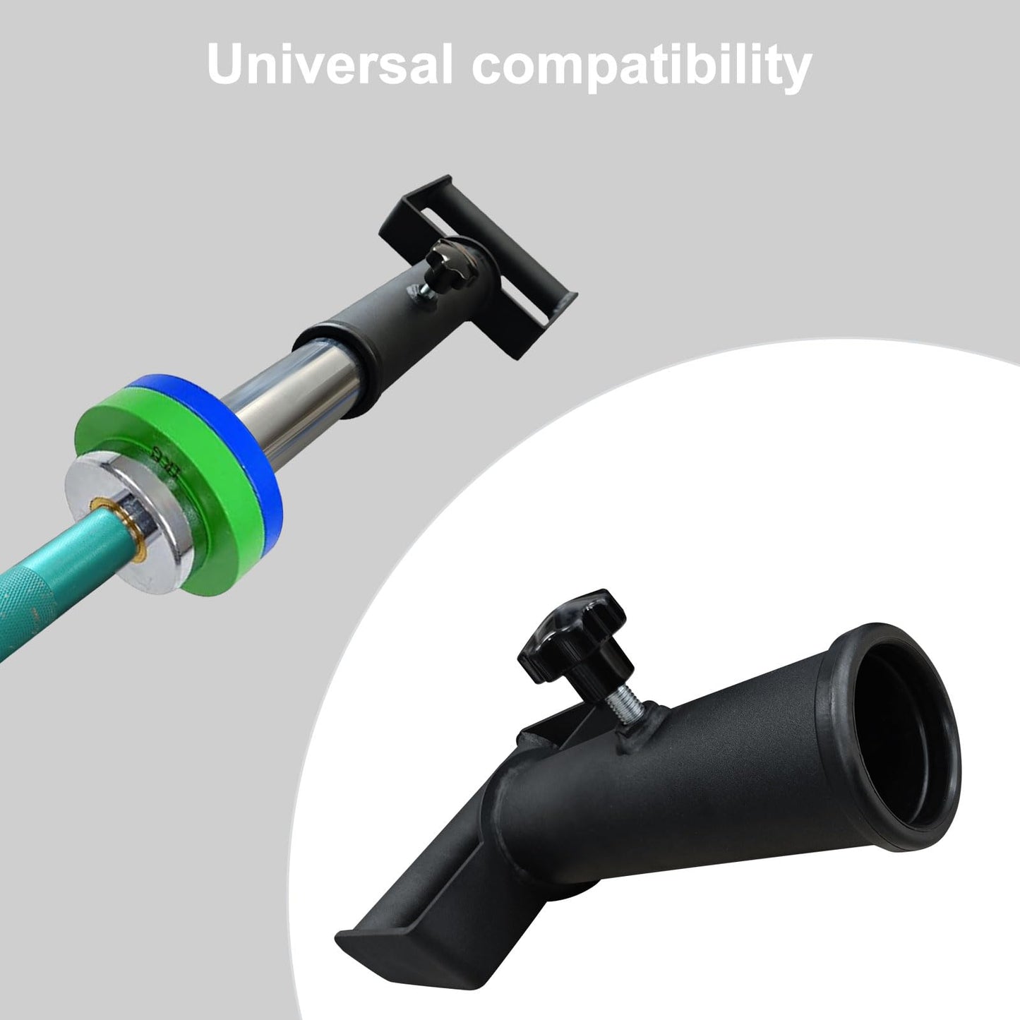 powerfeng Viking Press Landmine Handle Attachment: T-bar Row Attachment for 2-Inch Olympic Barbell Home Gym Equipment
