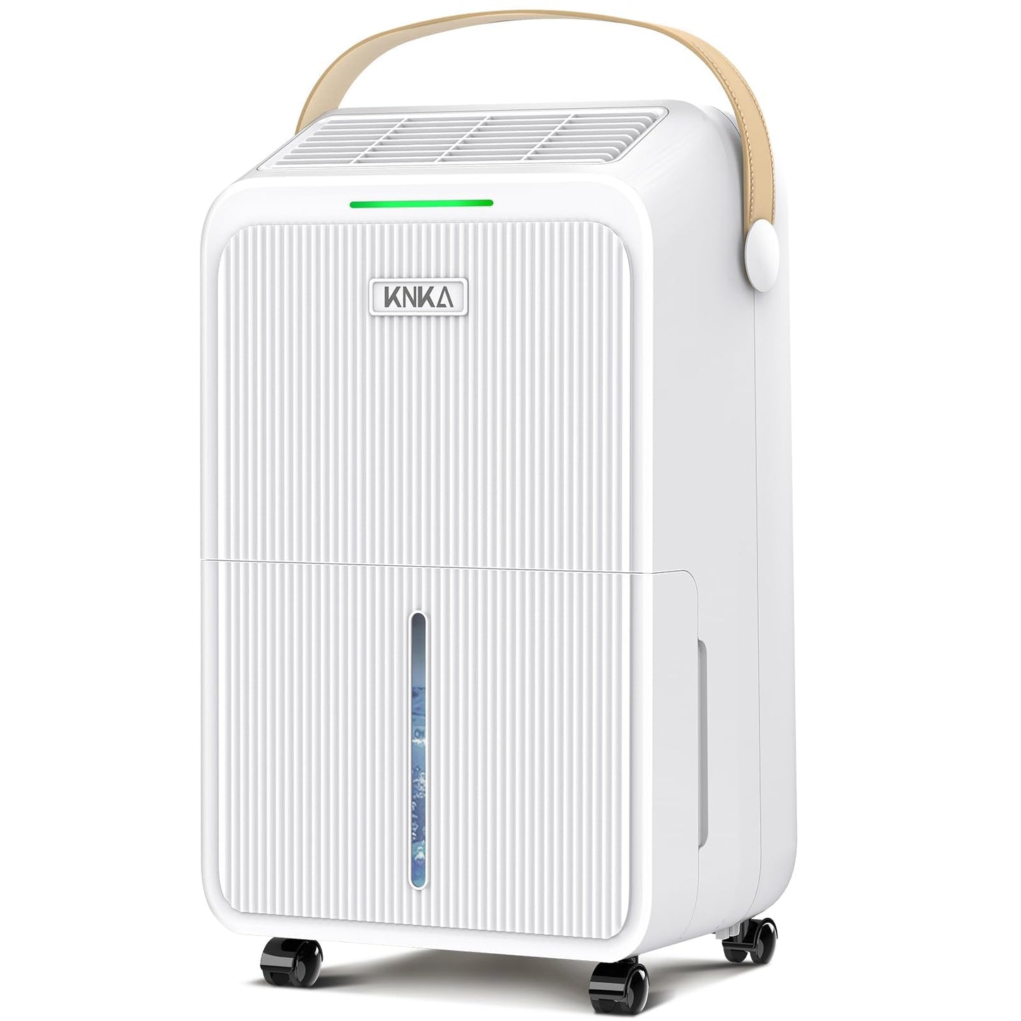 KNKA 2500 Sq.Ft Dehumidifier for Basement with Drain Hose Max 34 Pints, Dehumidifiers for Home, Bedroom, Bathroom, Large Room, Three Modes, Intelligent Humidity Control, Dry Clothes, 24HR Timer