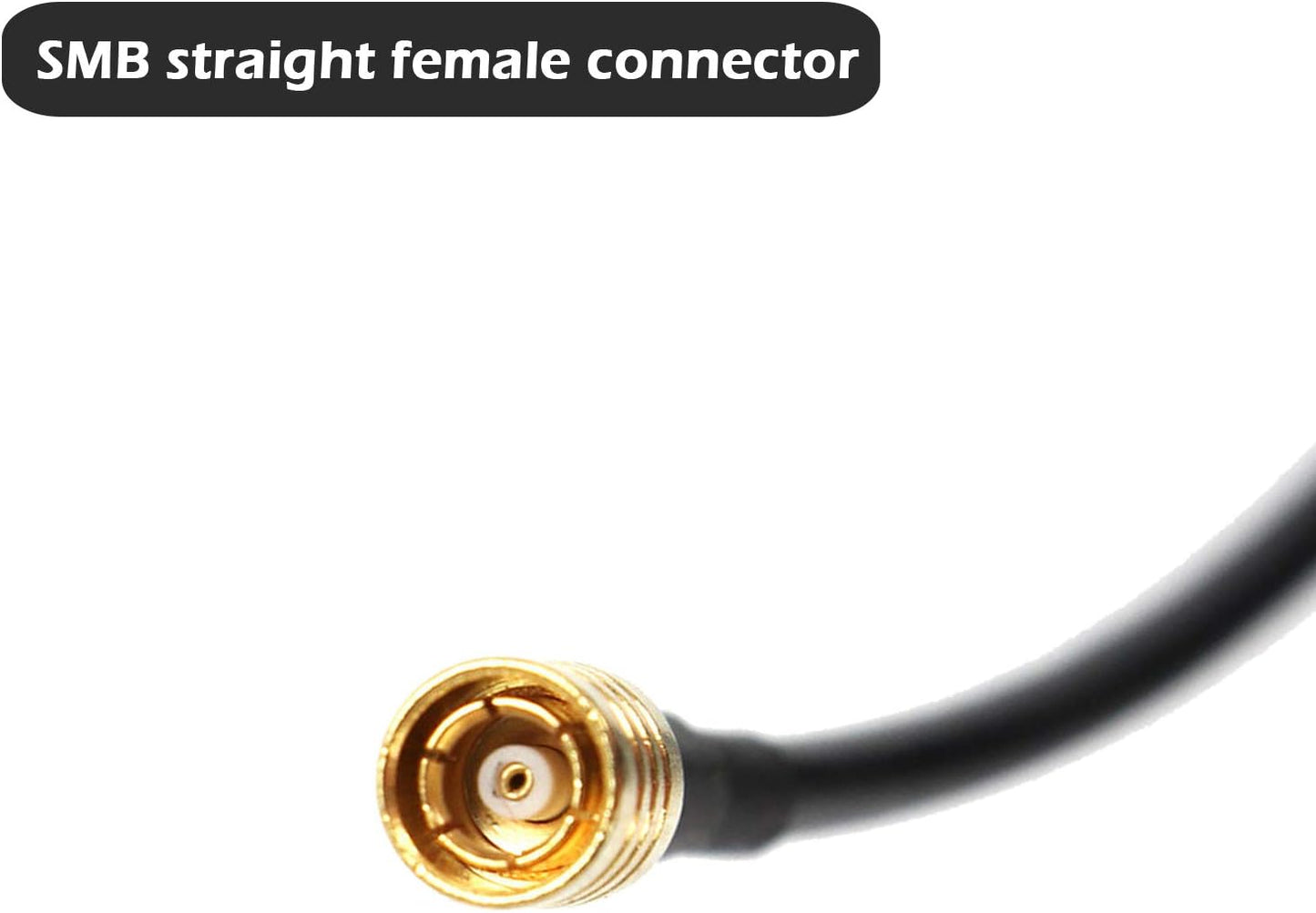 23' Anina XM Antenna Extension Cable for Sirius Home Vehicle Satellite Radio Stereo Receivers Tune Straight SMB Male