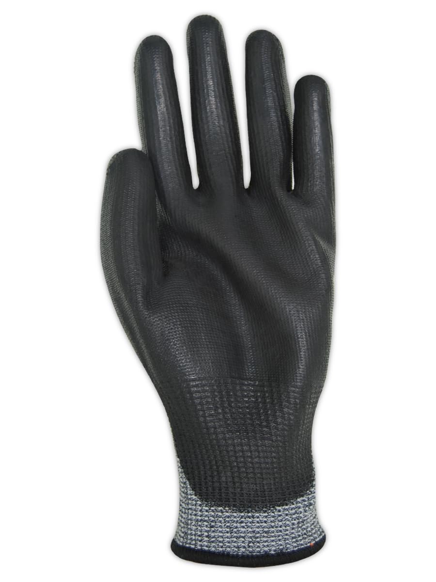Magid GPD252 A2 Cut Gloves, Polyurethane Palm, 144 Pairs, Size 8/Medium
