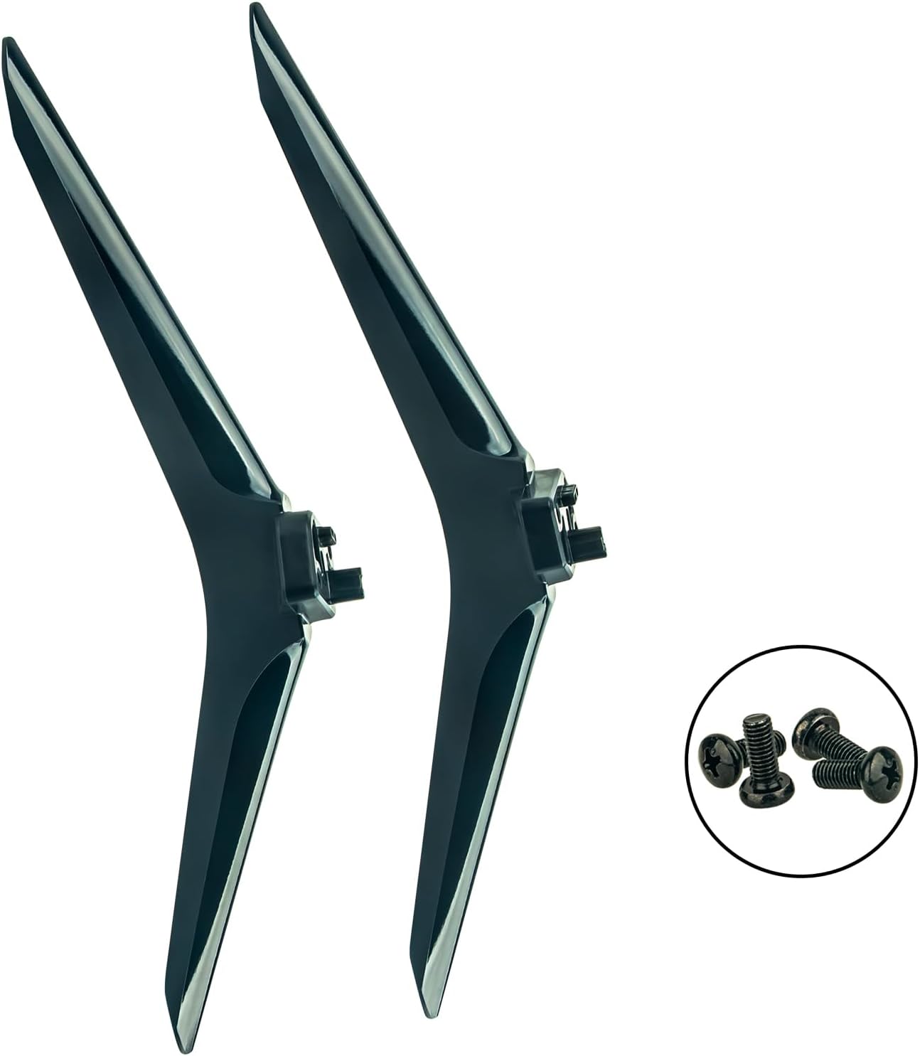 ALLIMITY 58R6E3 Replaced TV Stand Legs Fit for HISENSE TV with Screws and Instruction