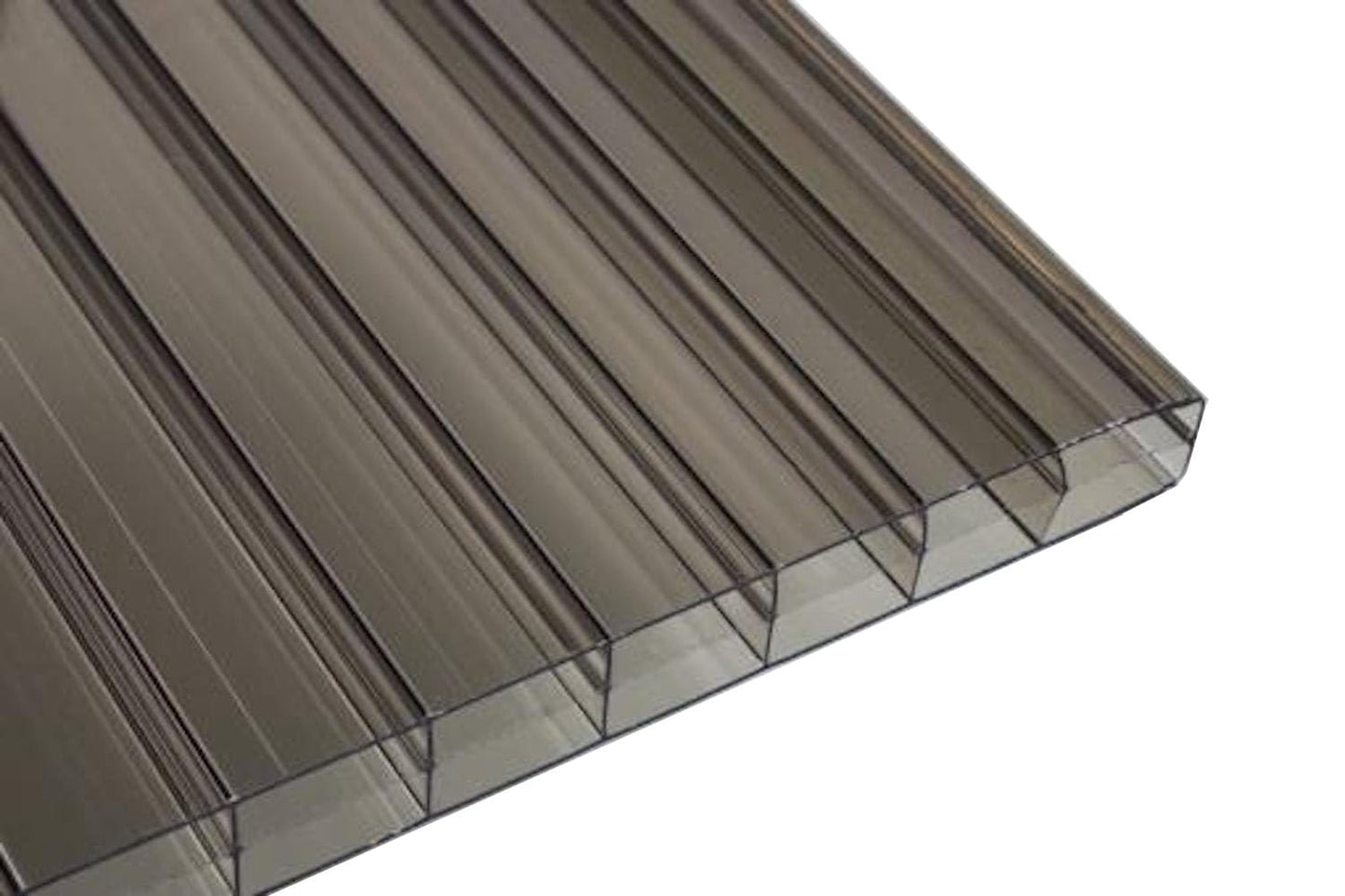 Falken Design Polycarbonate Roof Panel Twinwall (Multiwall) Bronze 36 in. x 72 in. x 1/4 in. (6MM) Thick