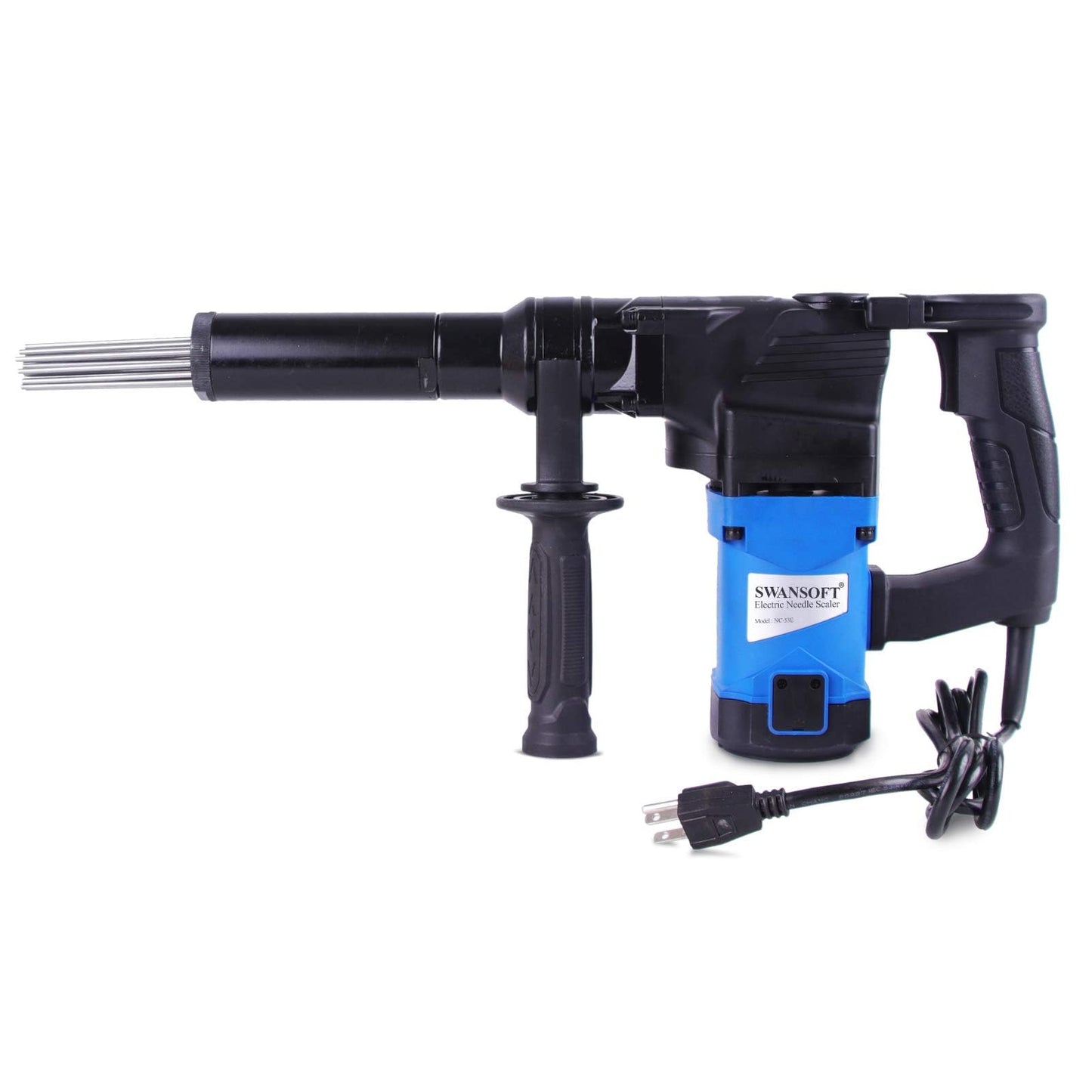 SWANSOFT Electric Needle Scaler, 1100W Heavy-Duty Rust Removal Needle Scaler Electric with 23 Needles 110V