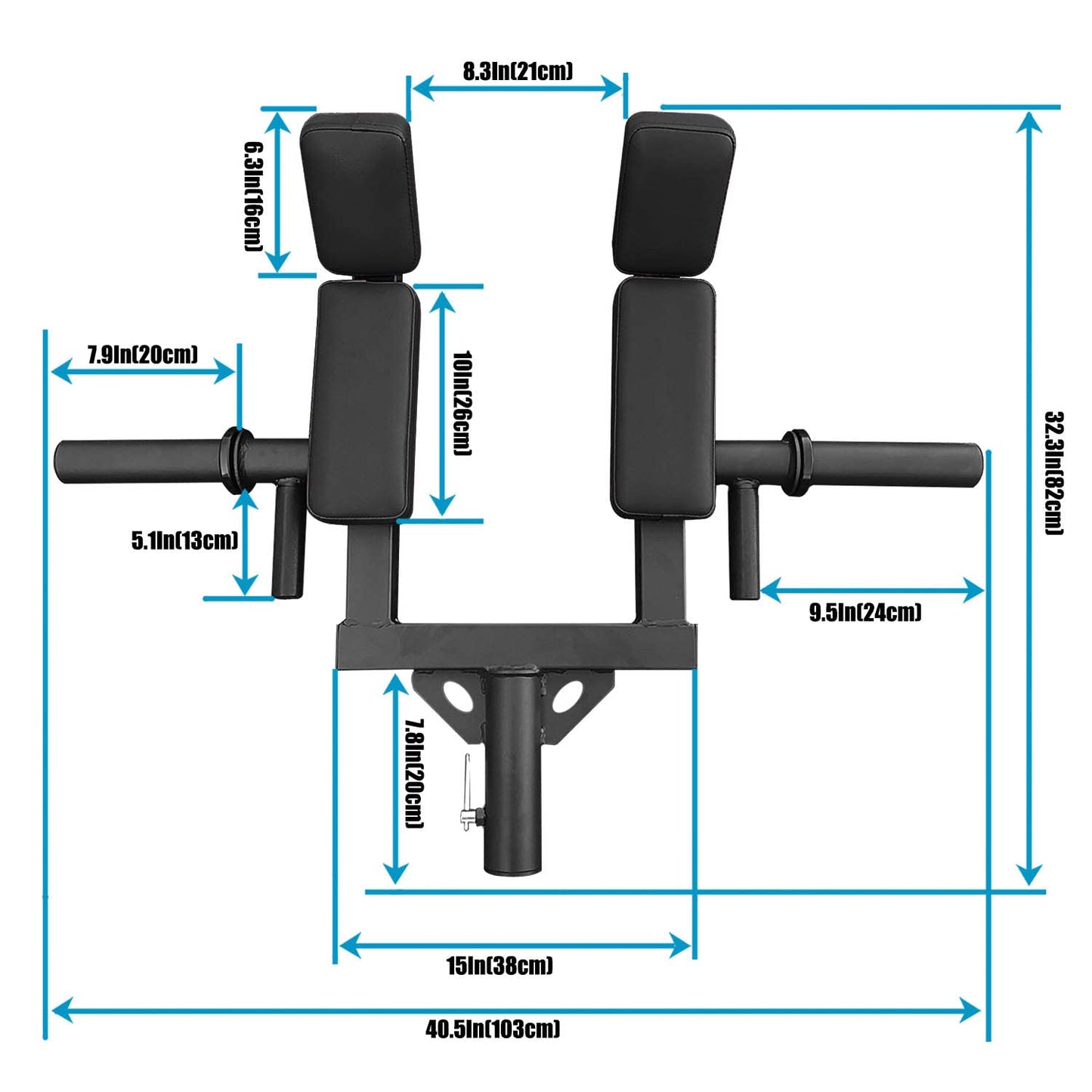 Viking Press Landmine Handle for 2-Inch Olympic Barbell, Hack Squat T-Bar Row Attachment Strength Training Accessories, Shoulder Press Landmine Attachment Equipment (Style G)