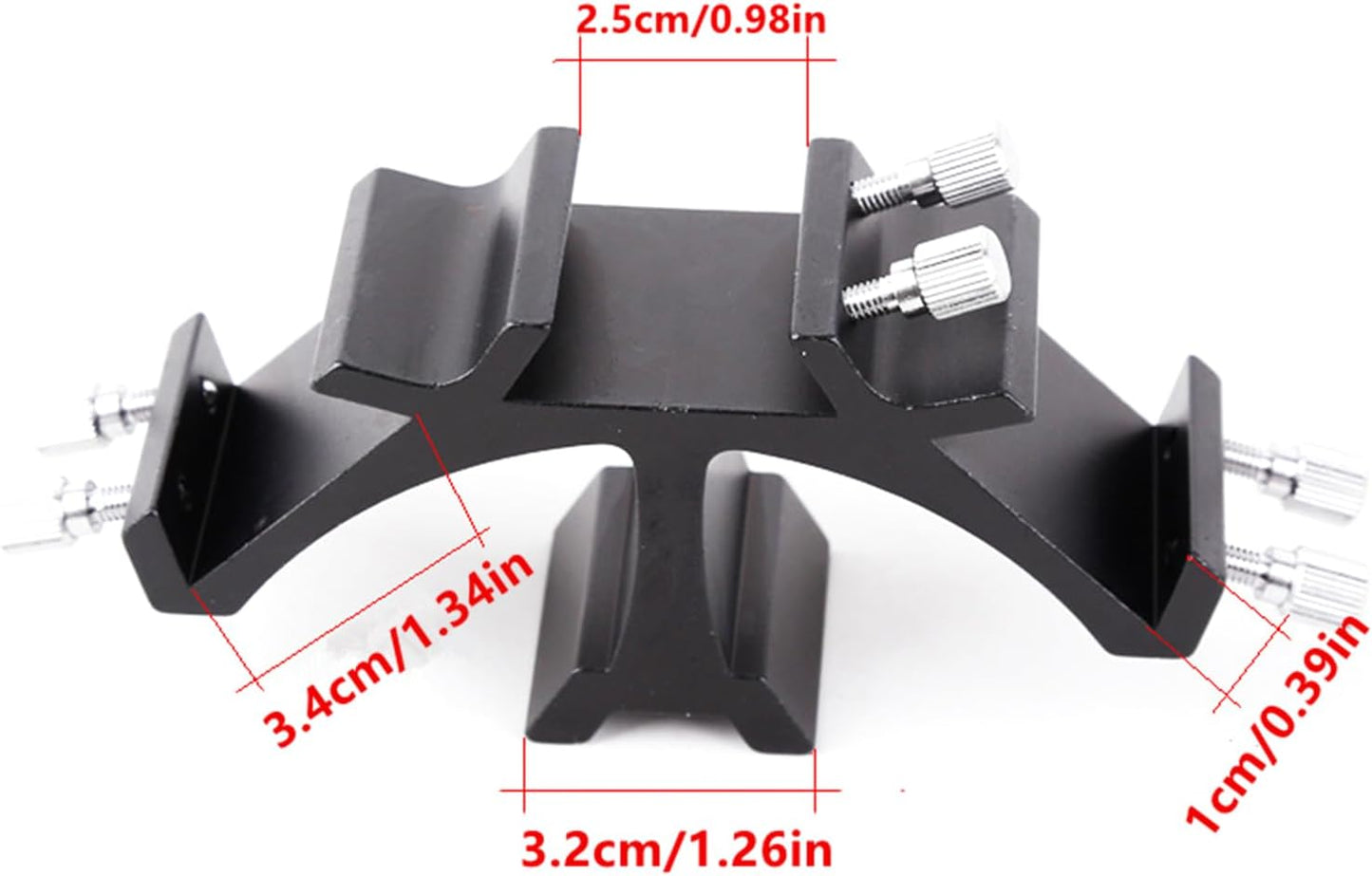 CHICHIYANG Aluminum Alloy Triple Finderscope Bracket Holder Universal Viewfinder & Mini Guide Sights Mount