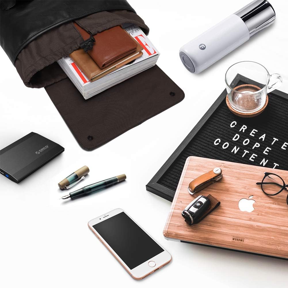 Backpack Backpack LXY Leather Laptop Women Vintage Travel Computer with USB Charging Port, Laptop Purse Book Bag