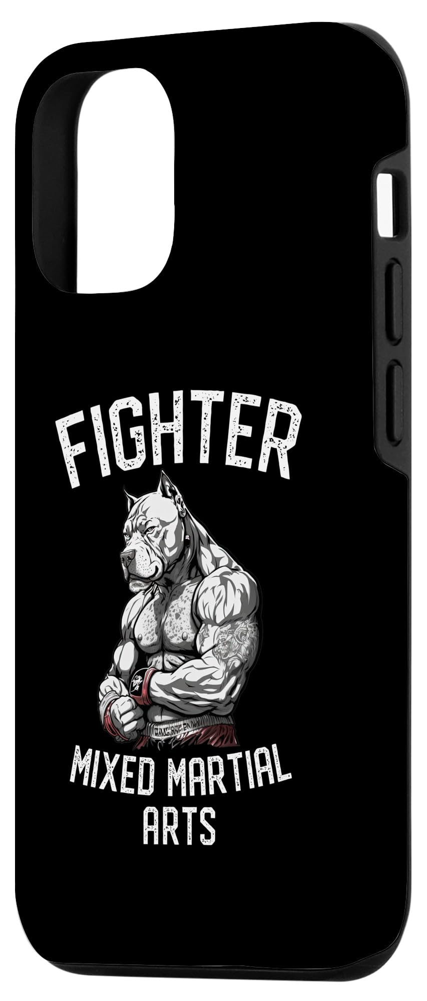 iPhone 13 Fighter MMA Man - Cage Fighter Pitbull Case