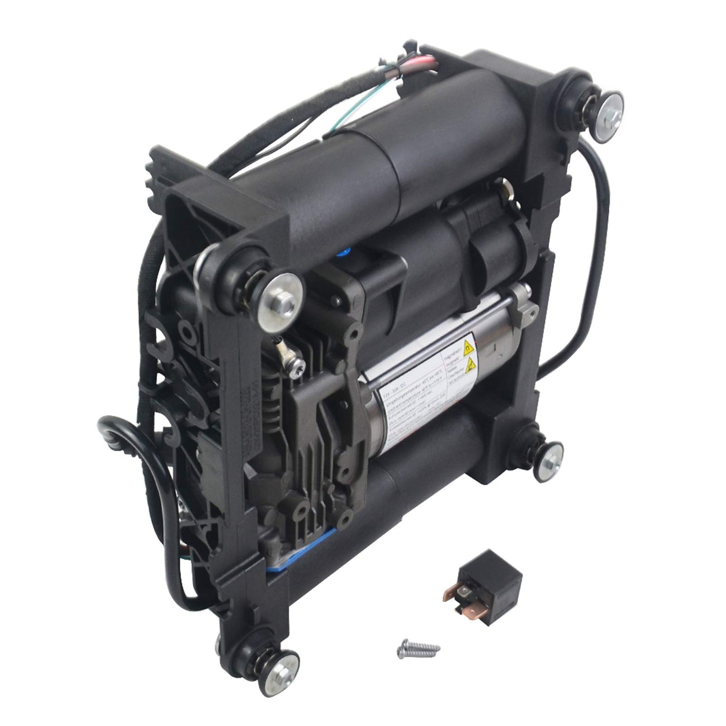 949-920 Air Suspension Compressor Pump with Bracket LR041777 Replacement for 2006-2012 Range Rover AMK Style L322 3.6 TDV8 RQG500100 P-2646