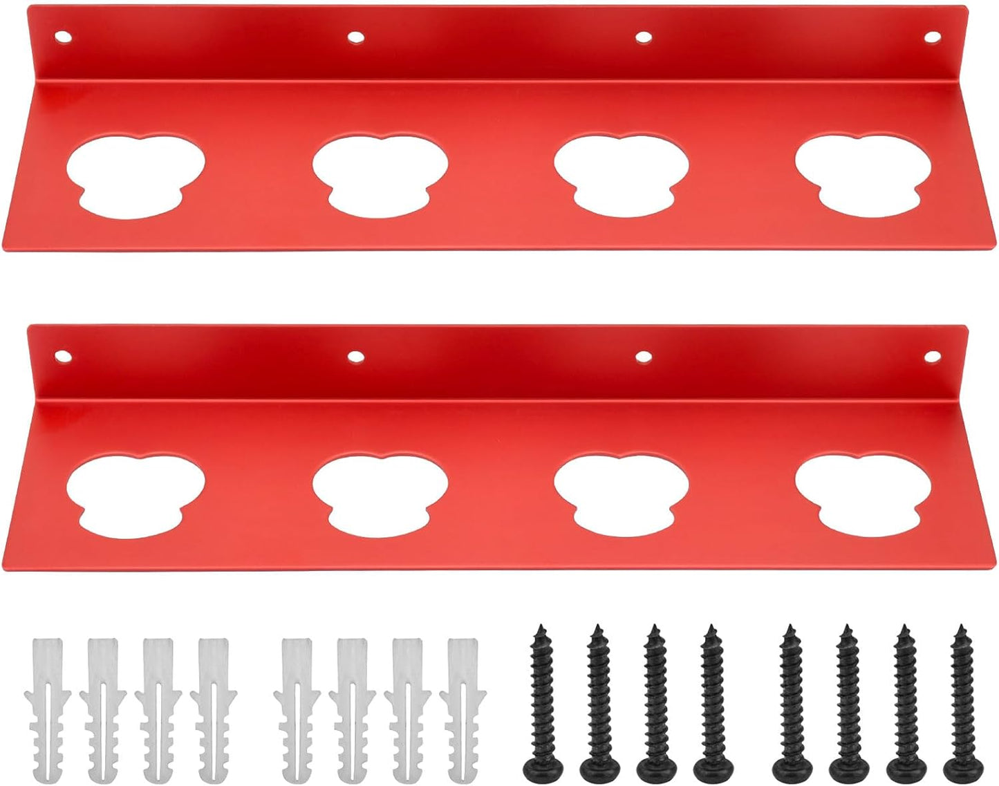 2-Pack 12V 12V Huthbrother Battery Holder W/Screws for Battery Holder, Wall Mount for Batteries
