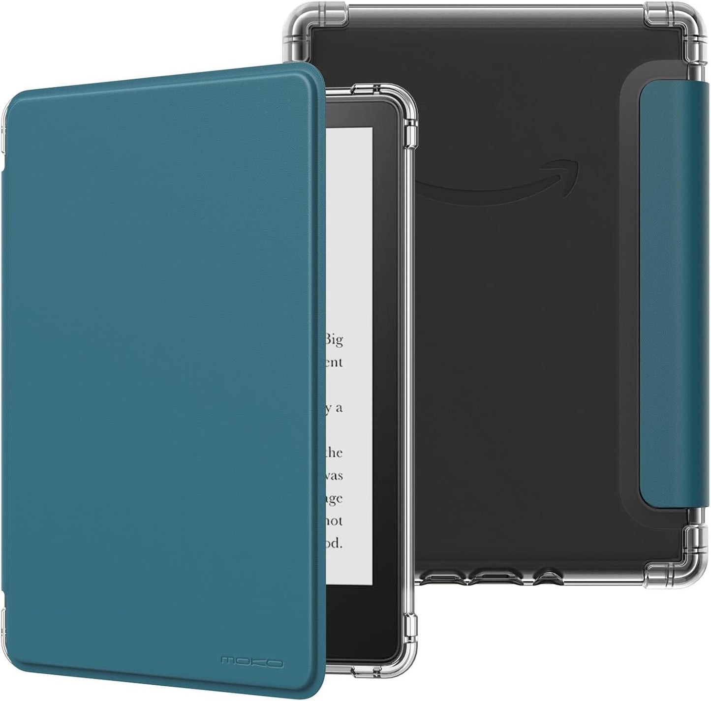 MoKo 6.8 Inches 2021, Case for Universal E-Book Reader and Tablets Ultra Clear Soft Flexible Transparent TPU Back Cover