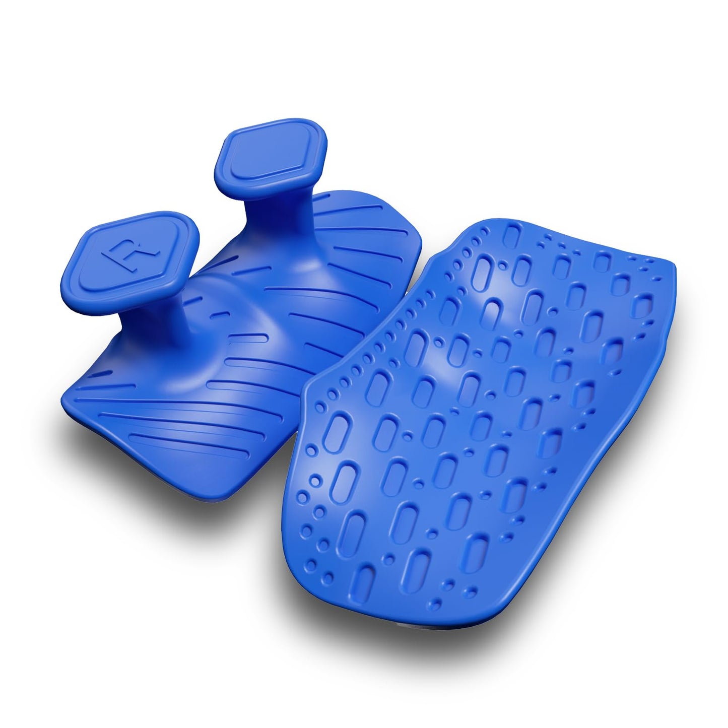 ARWROS Upgraded Anti-Slip Workout Grips - Widened and Thickened Rubber Hand Protector Ryptfit Grips for Weightlifting, Pull-ups, Gym Training and Workouts, for Men and Women (Blue)