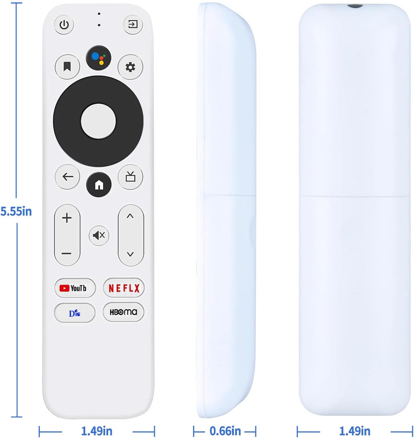 AieSHOP 4K 100024646 100026240, 4 Replacement Voice Remote Control for Onn Android TV FHD UHD Streaming Stick TV Box