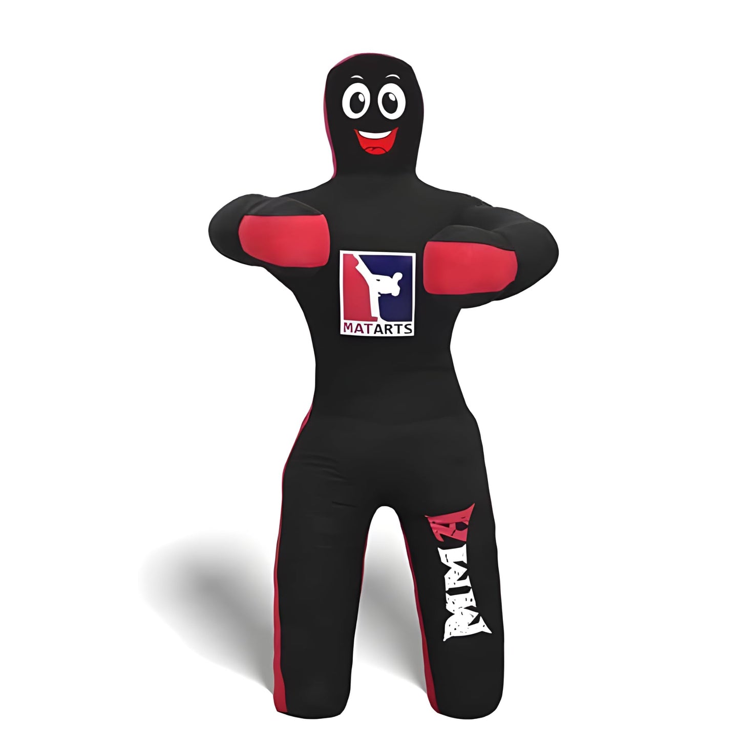 MatArts MMA Grappling Punching Dummy for Kids Combat Sports BJJ jiu Jitsu Judo Karate Taekwondo Wrestling Buddies Tackling and Boxing Dummies (47" / 4 Feet) - UNFILLED