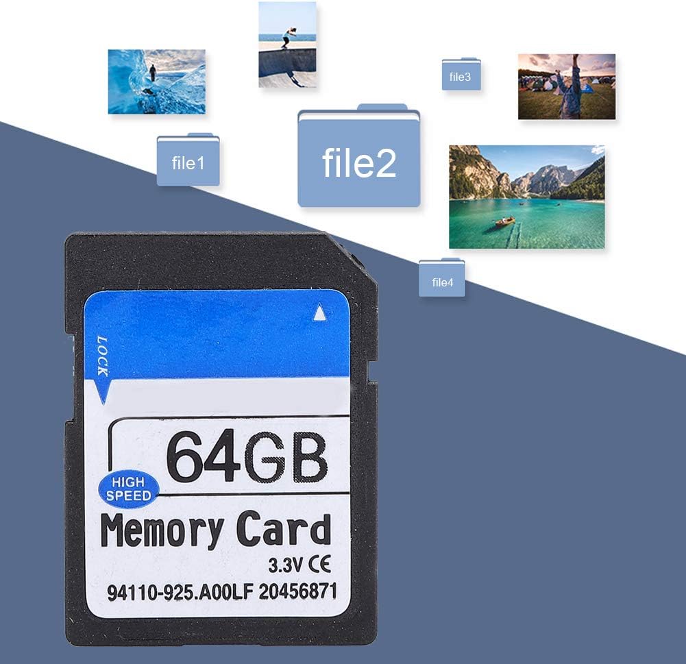 MUNEFE (64G) Camera Memory Card, Micro Memory Card, High Speed Memory Card for Providing Practicality and Efficiency