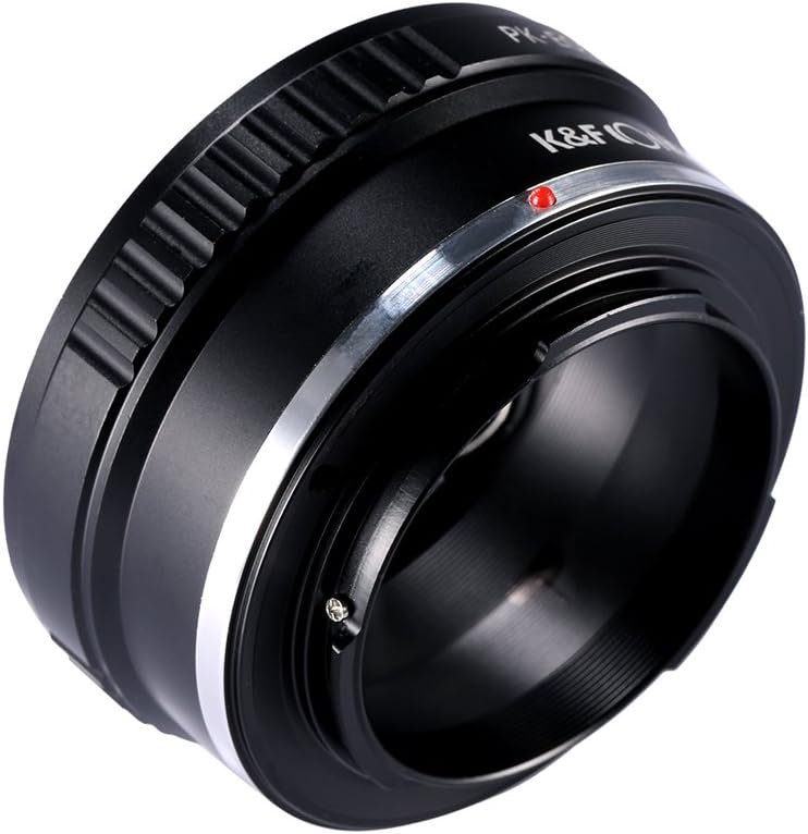 K&F CONCEPT M Mount Adapter for Canon EOS M Cameras - Compatible with Pentax K Lenses