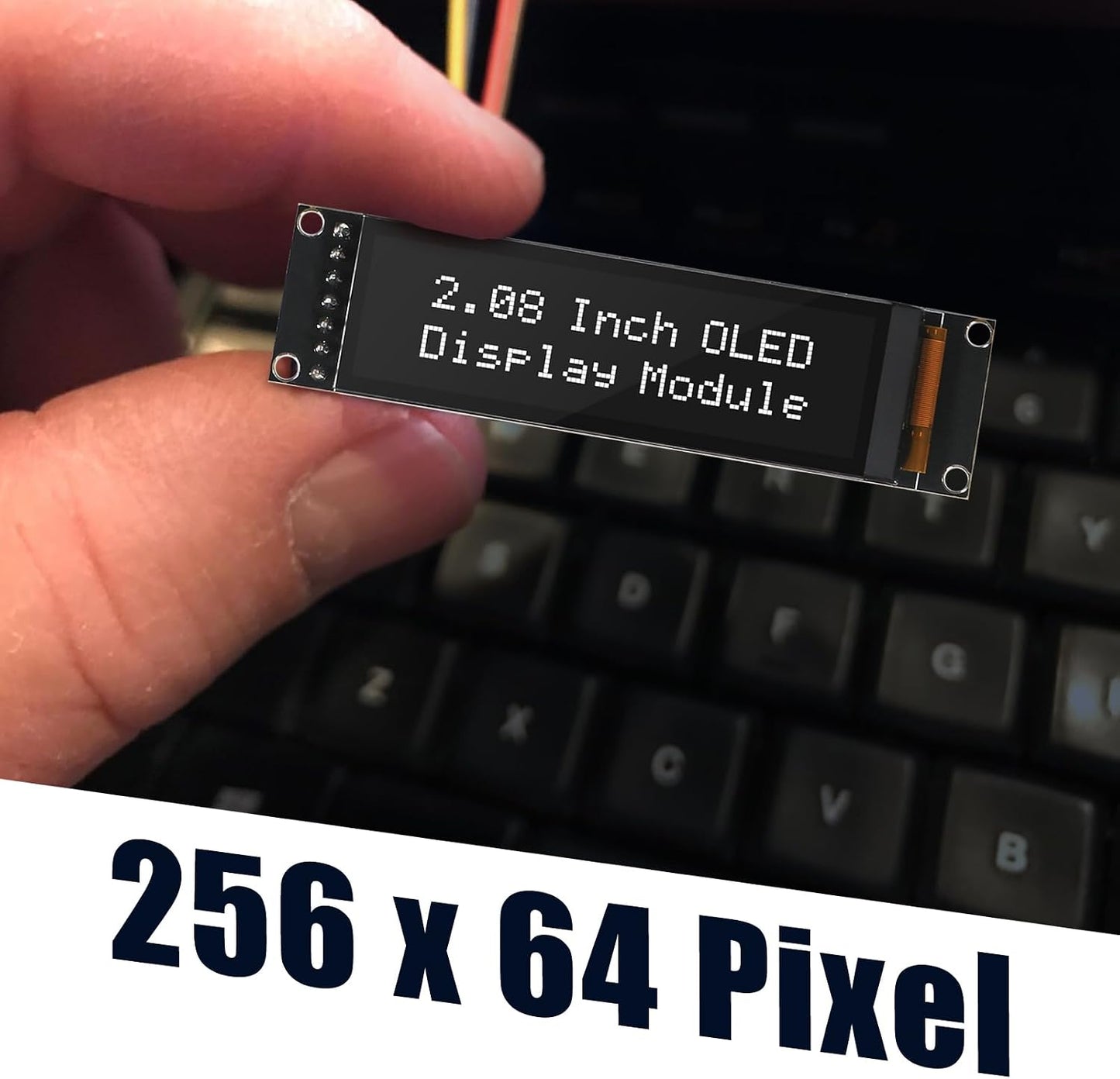 D-FLIFE 2.08" SH1122 256x64 2.08 Inch 256 64 7 4 16 OLED Display Module * OLED LCD Display SPI Pin Wires Supports
