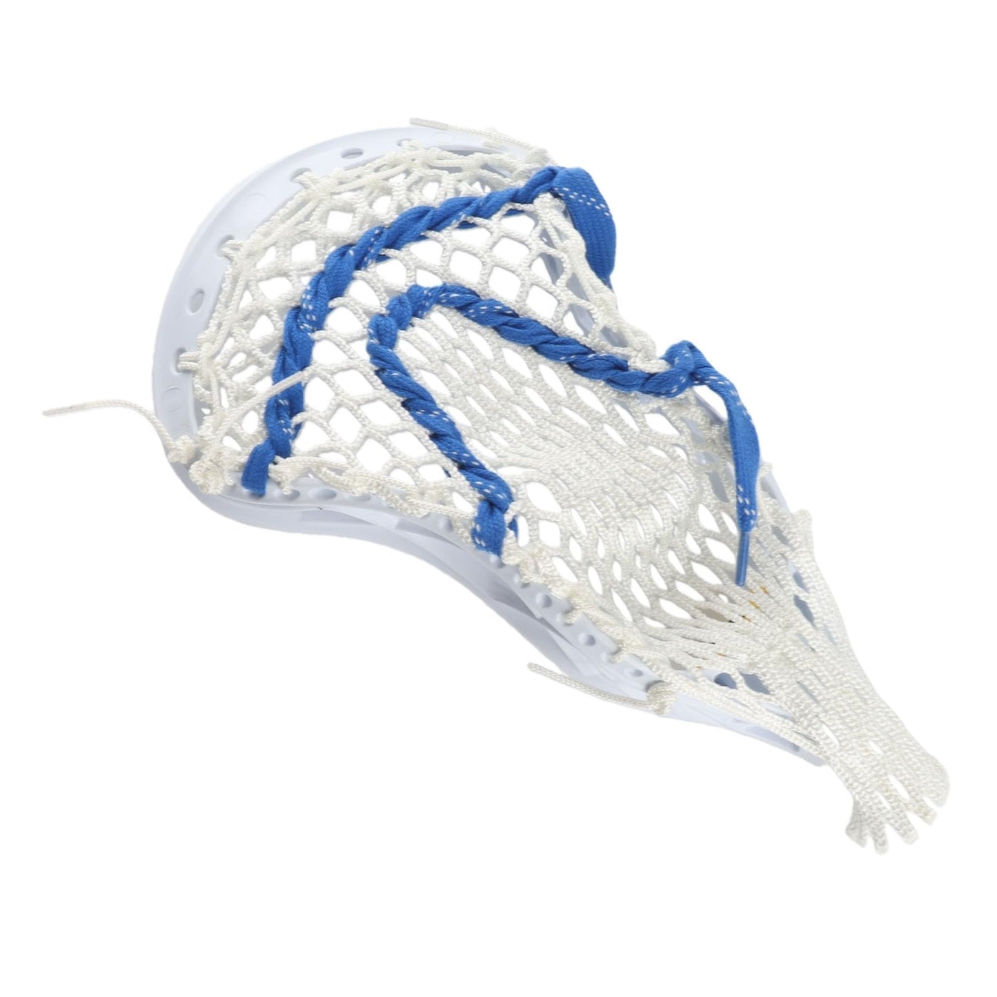 Dioche Lacrosse Head Mesh Strung - Durable Nylon Lacrosse Stick Head for Training & Competition - Easy Installation & Enhanced Control