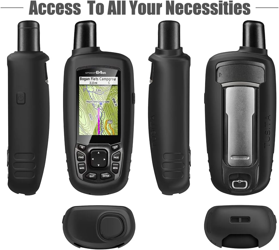 TUSITA 62 62s 62st 62sc 62stc 64 64s 64st 64sc 64x 64sx 64csx 65 65s Case Compatible with Garmin GPSMAP - Silicone