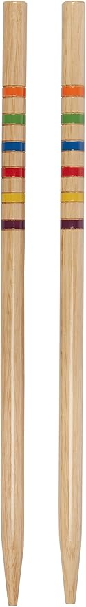 Amazon Basics Croquet Set, Six Player, Black