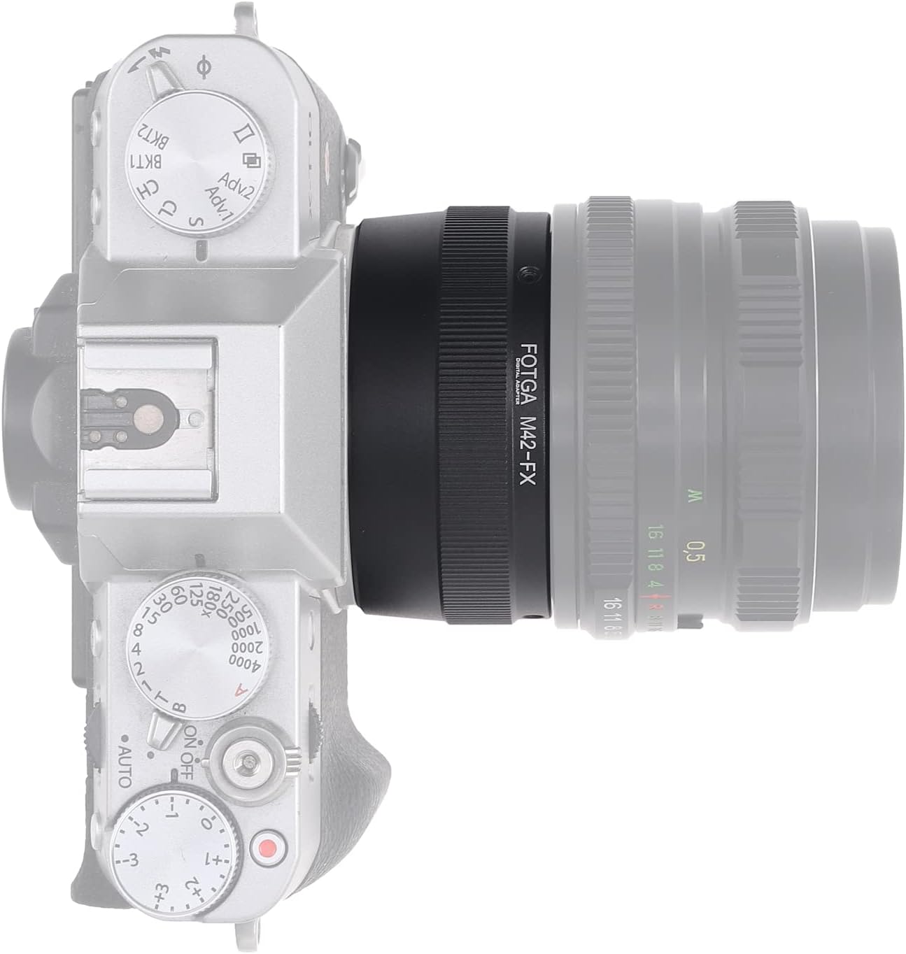 FocusFoto M42-FX M42 42mm X-H2,X-H2S,X-T5,X-T4,X-T3,X-E4,X-T200,X-T100,X-T30 II,X-T20,X-Pro3,X-Pro2,X-S10 Adapter