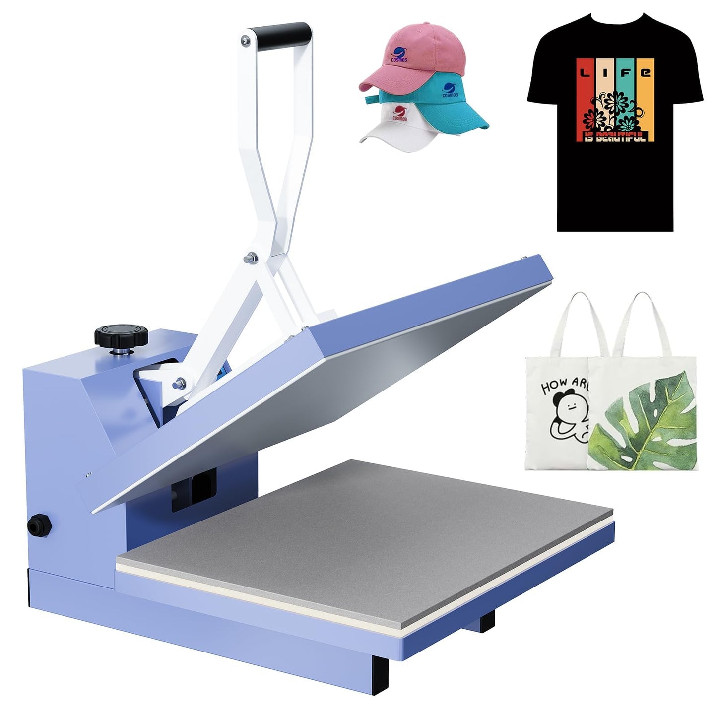 GAOMON Heat Press 16x24, Digital Professional Printer, Fast Heating Heat Press Machine with Adjustable Pressure Industrial Digital Heat Transfer Machine for t-Shirts, Clothes, Canvas Bags