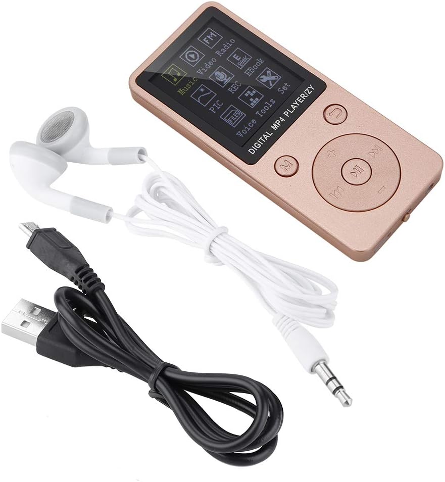Eboxer MP3 MP4 32G Portable Player, Music Player Support Music Radio Recording Video Ebook, Built in Stopwatch, Up