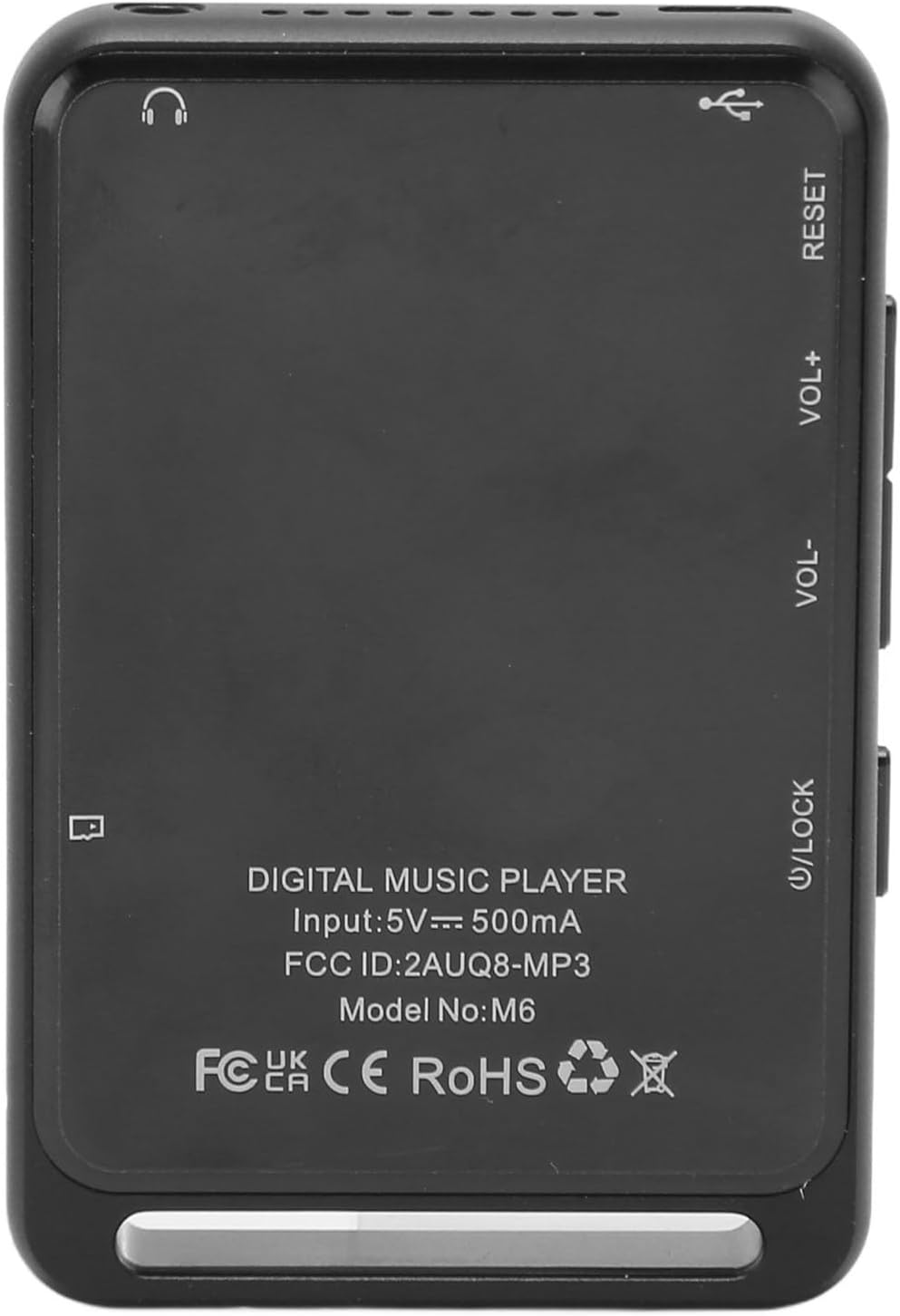 Semme 2.4 Inch MP3 5.0 16GB (16GB) Portable Player with HiFi Sound and Intelligent EBook Features Music Player