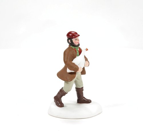 Department 56 Friends and Neighbors Figurine Set - Handcrafted Porcelain Miniatures for Victorian Christmas Decor | 3-Piece Set