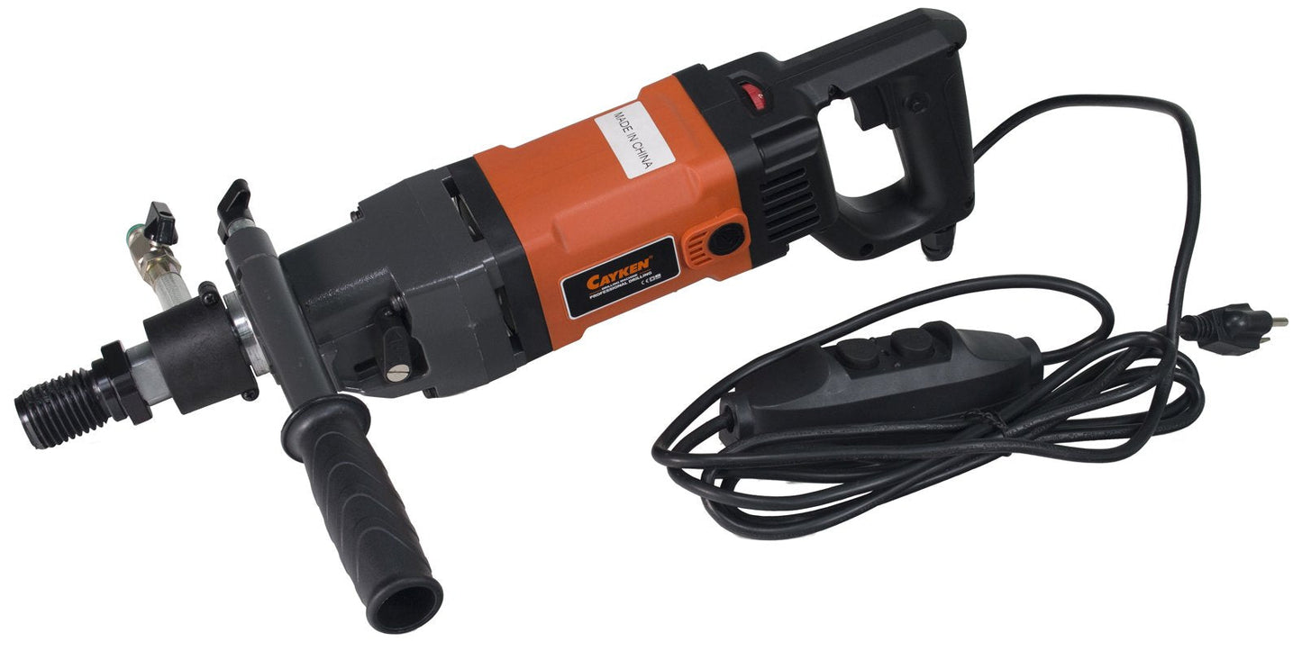 Cayken SCY-18-2EBM 5in. Wet Dry Handheld Diamond Core Drill Rig 2.5HP 1900W Drill