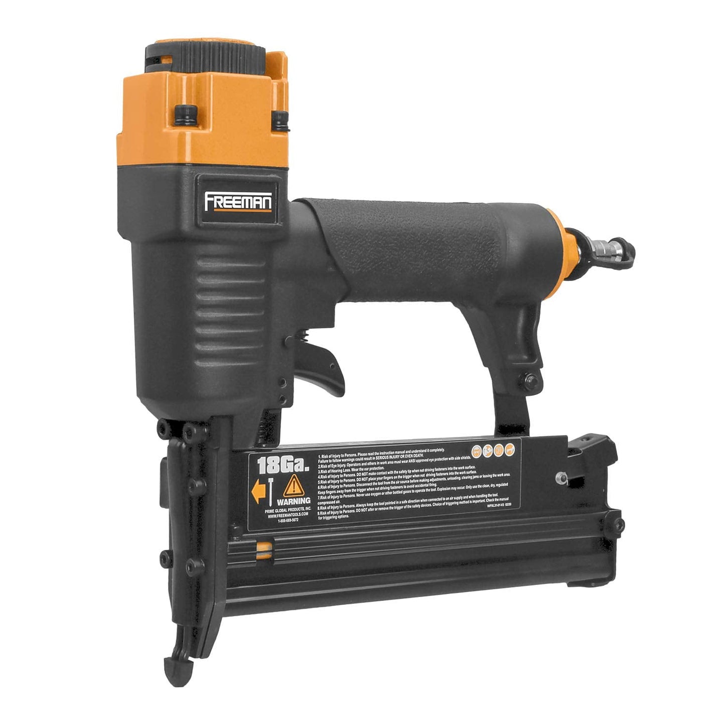Freeman PE1GCCK 20V Cordless 1 Gallon Air Compressor with 3-in-1 Pneumatic Finish Nailer/Stapler, Battery, Charger, Air Hose, Inflation Accessory Kit and Fasteners (600 Count) – 700 Shots per Charge