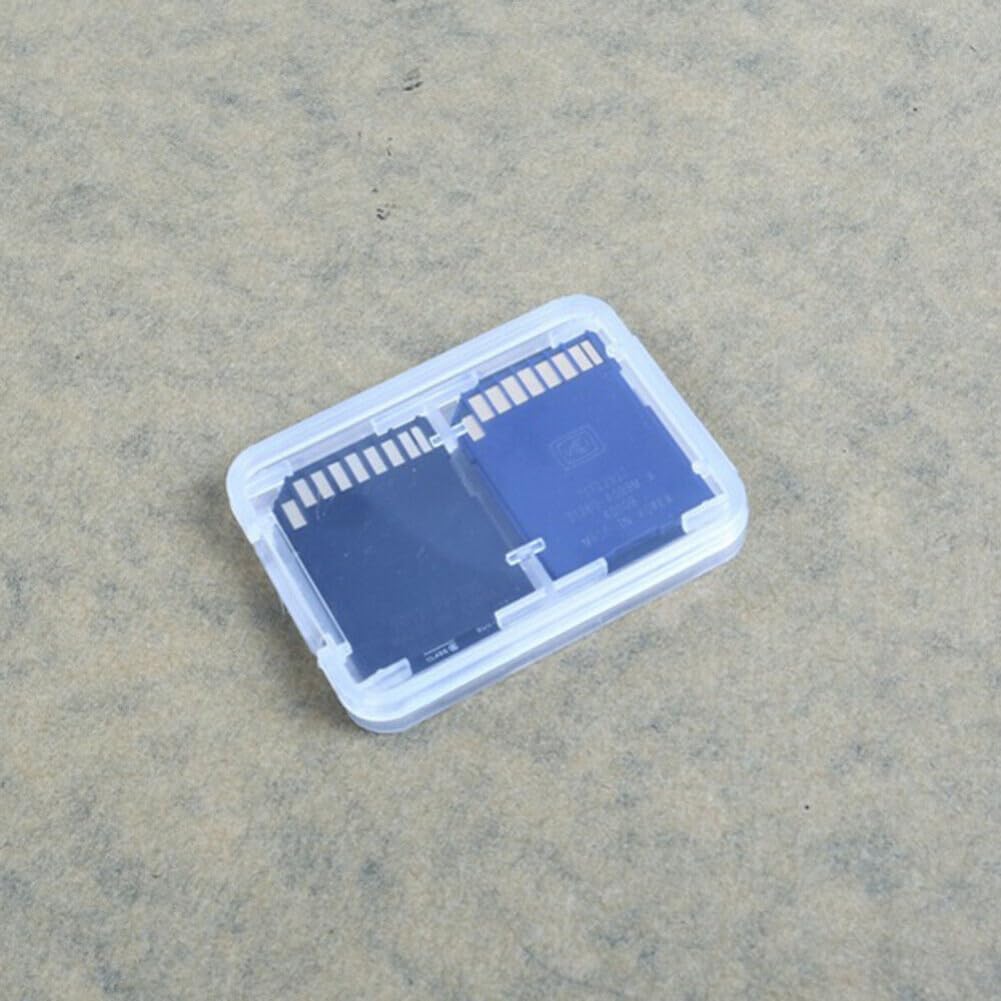 anso 8 (1 Slot Micro SD TF Memory Card Case Holder Waterproof Hard Protector Storage Box PC)