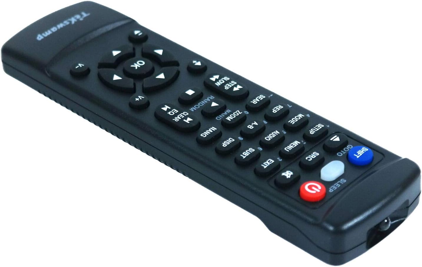 Tekswamp XBR716 Cassette Replacement Remote Control for Zenith DVD Recorder/Video Recorder