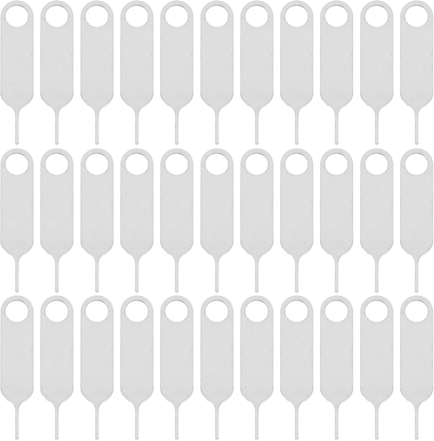 500pcs Pack MAGICLULU Stainless Steel Sim Card Ejector Tool Bulk for Mobile Phones Universal Sim Tray Removal Pin