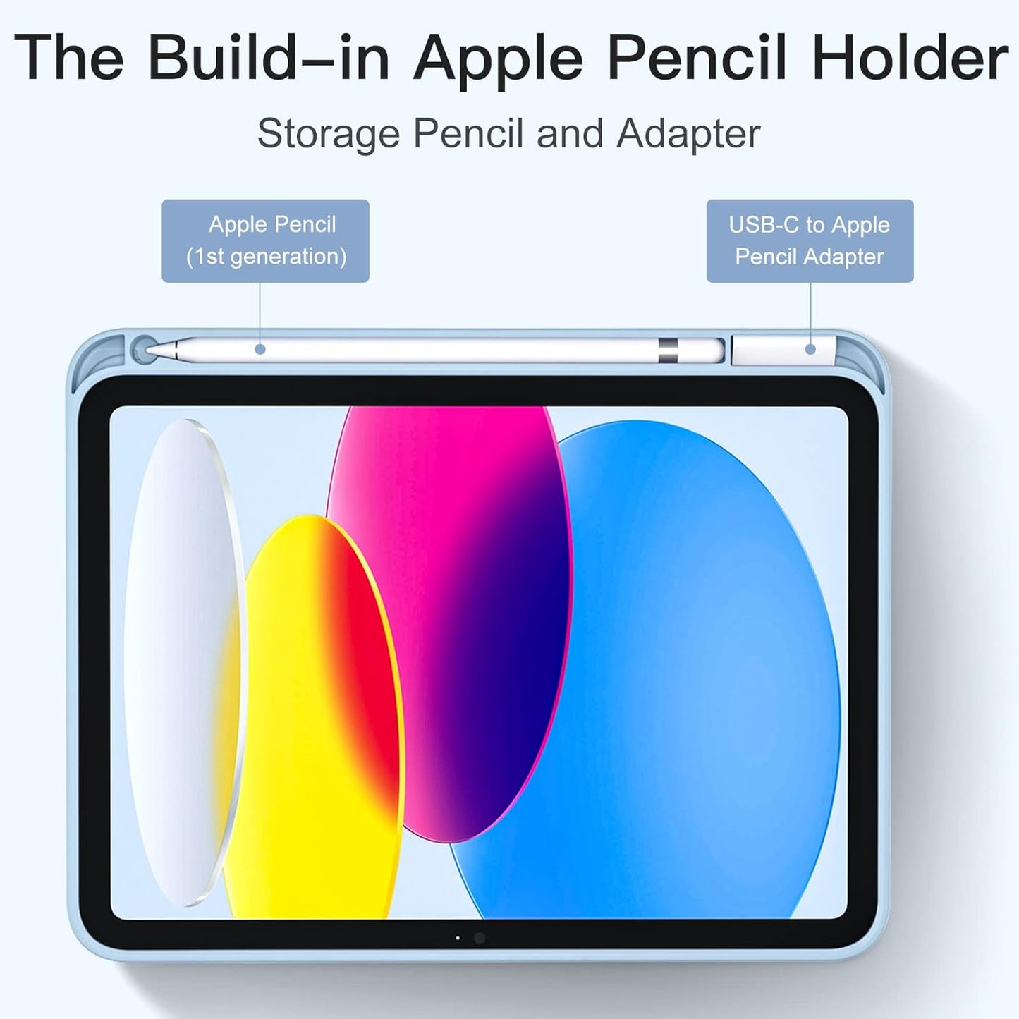 Akkerds (A16) 11th 11 Inch 2025, 10th 10.9 Inch 2022 Compatible with iPad Generation Case for iPad Generation Case