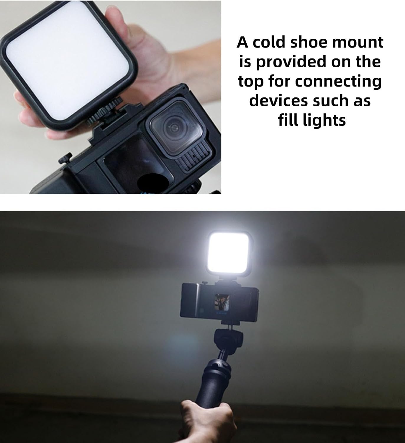 Generic 13/12/11/10/9 Camera Grip Holder for Gopro Hero Black, Camera Grip Cage Extension Bracket with Shutter Button