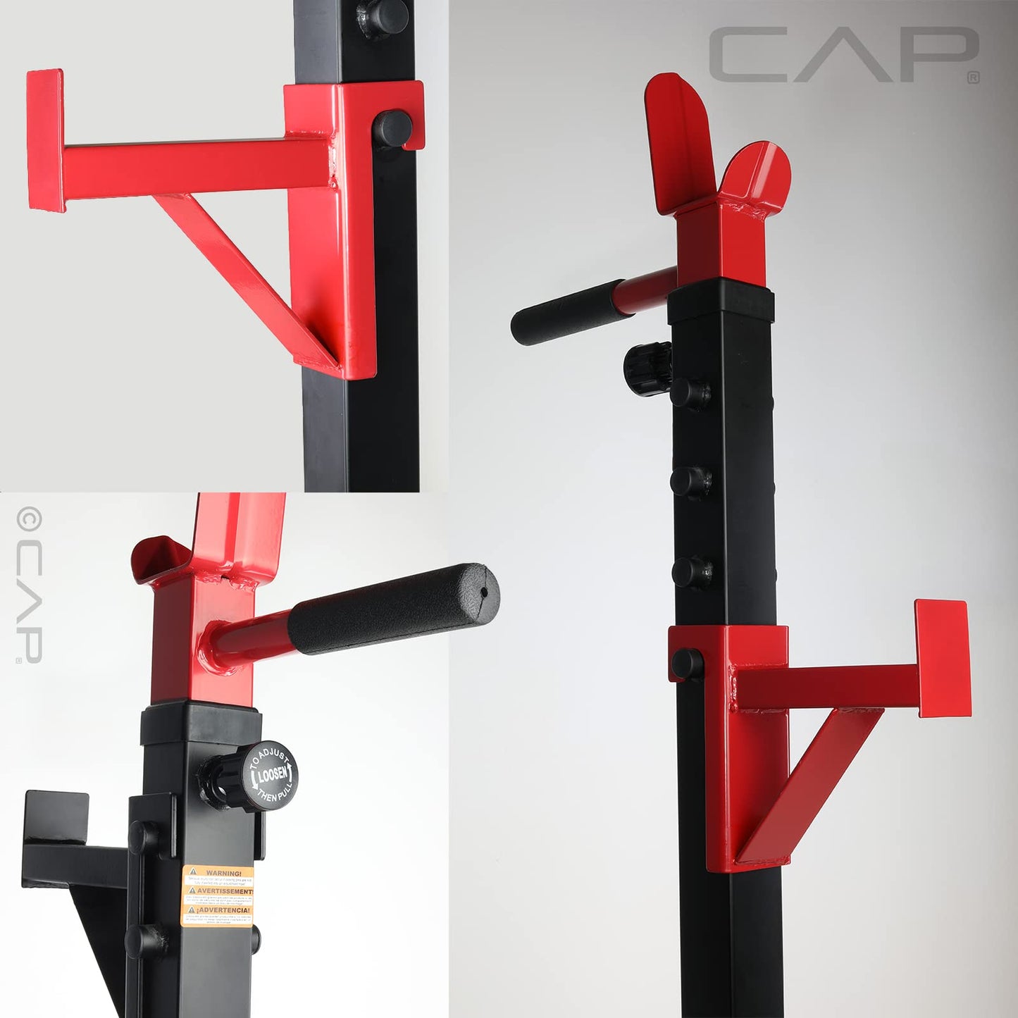 Cap Barbell Adjustable Multi-Function Squat Rack