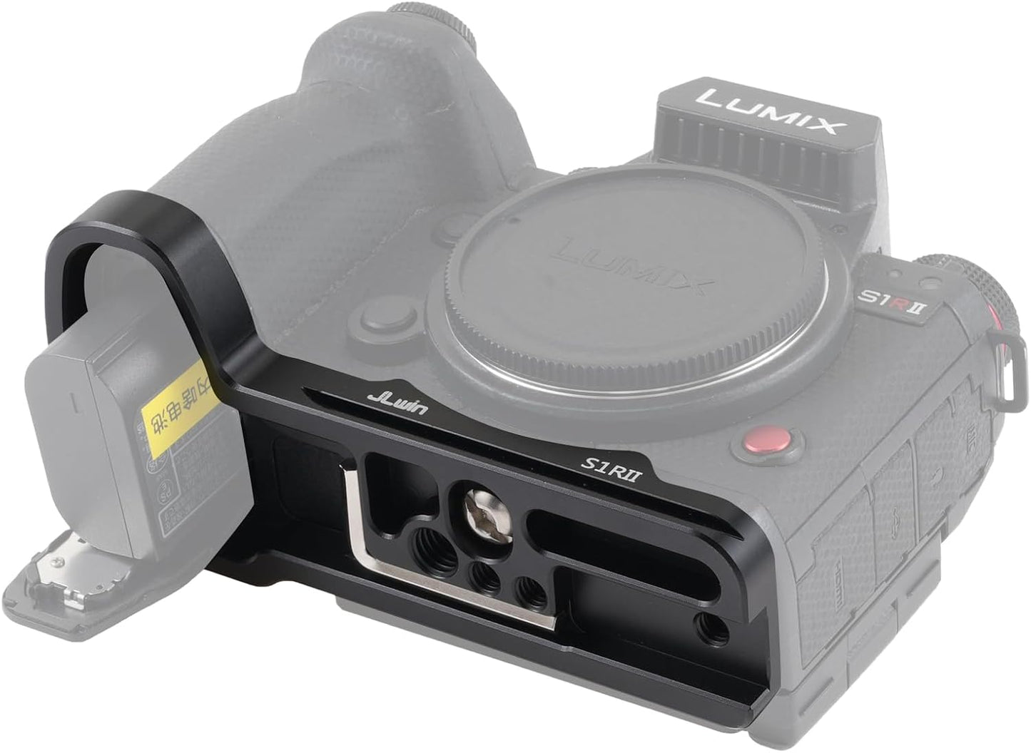 FocusFoto S1RII/S1II/S1 Quick Release Baseplate QR Plate Mount for Panasonic Lumix IIE Full Frame Mirrorless Camera