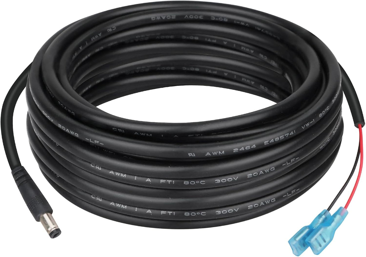 KSK 10 Cord,5.5x2.1mm FT Trail Camera Power DC External Power Cable,Compatible with Spypoint, Stealth Cam, Moultrie