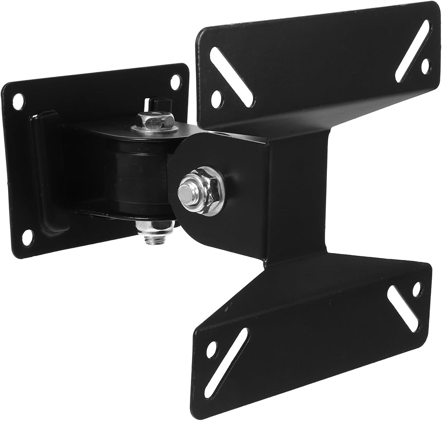 Cabilock 14-26 Inch Adjustable Wall Mount Tv Stand and Monitor Bracket for Flat Screen Displays, Swivel Tv Wall Mount