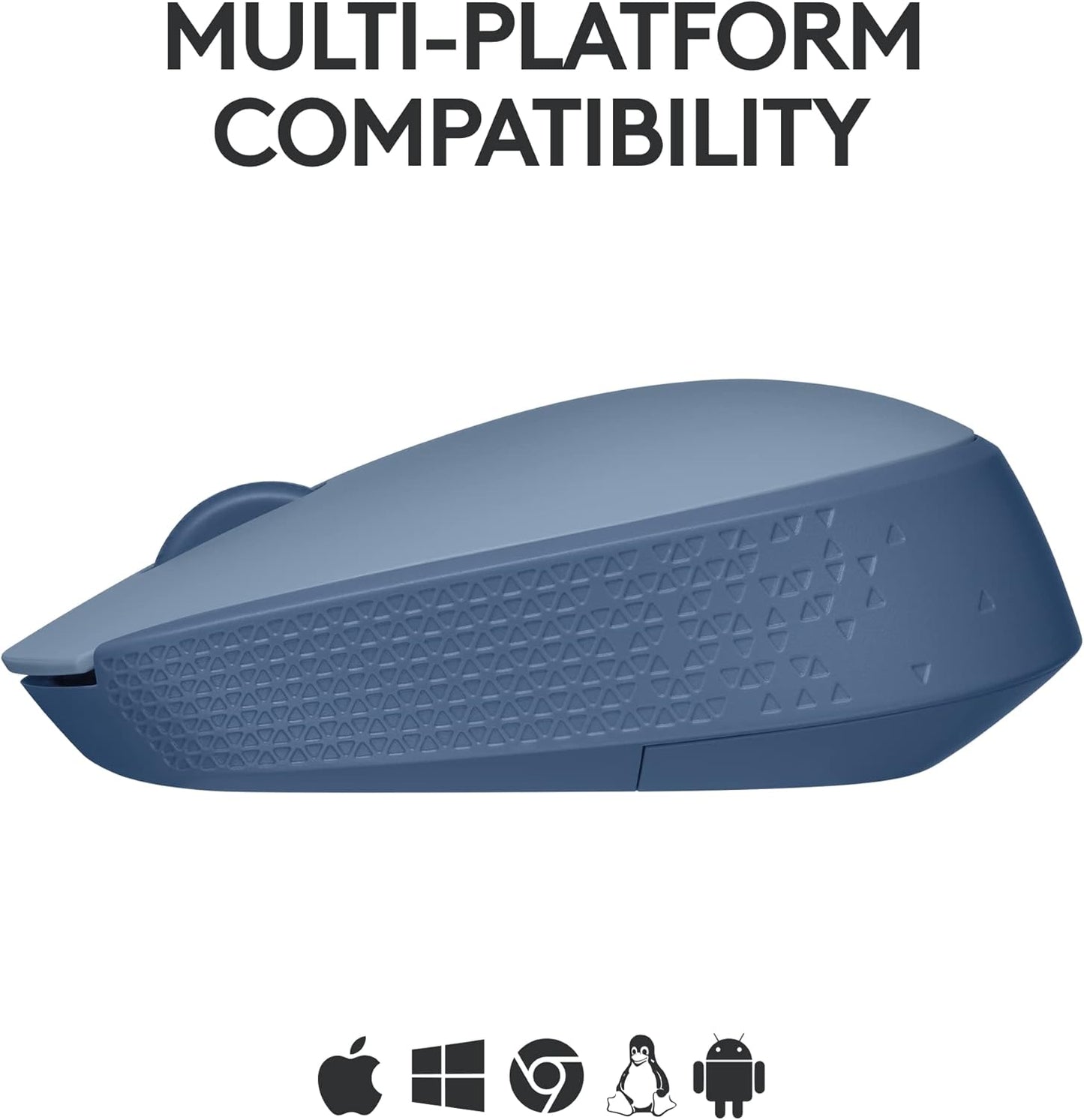 Logitech M170 2.4 12-Months Wireless Mouse for PC, Mac, Laptop, GHz with USB Mini Receiver, Optical Tracking, Battery