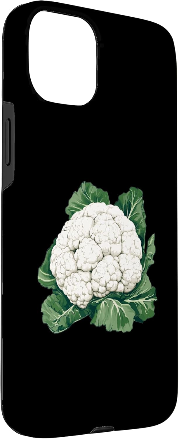 Cauliflower Brassica Oleracea Vegetable Designs 15 iPhone Plus Cauliflower Pop Art Case