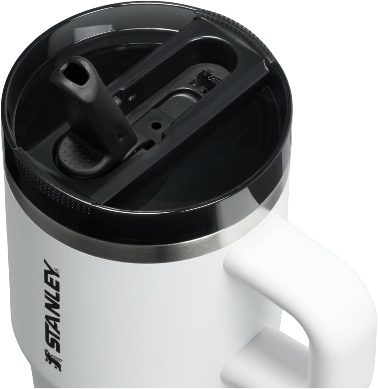 STANLEY Quencher ProTour 20 oz Tumbler - Leakproof Lid, Built-In Straw & Handle | Insulated Stainless Steel | BPA-Free | Chalk