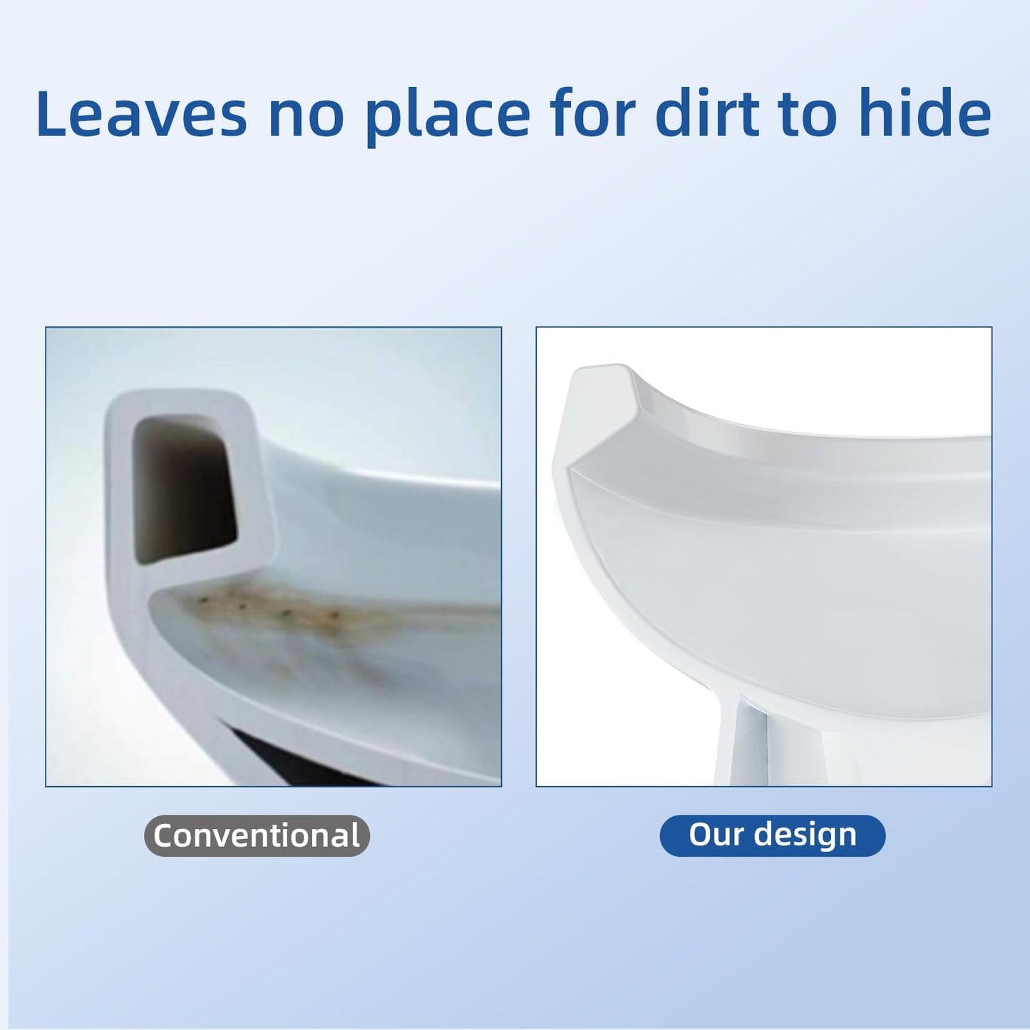 Toilet White One-Piece, Water Efficient Single Flush 3/4.8L, Soft-Close Seat, Side Push Handle, Quick Install, Modern Home Bathroom Toilet, Comfortable Elongated Bowl, Low Consumption, Easy Cleaning