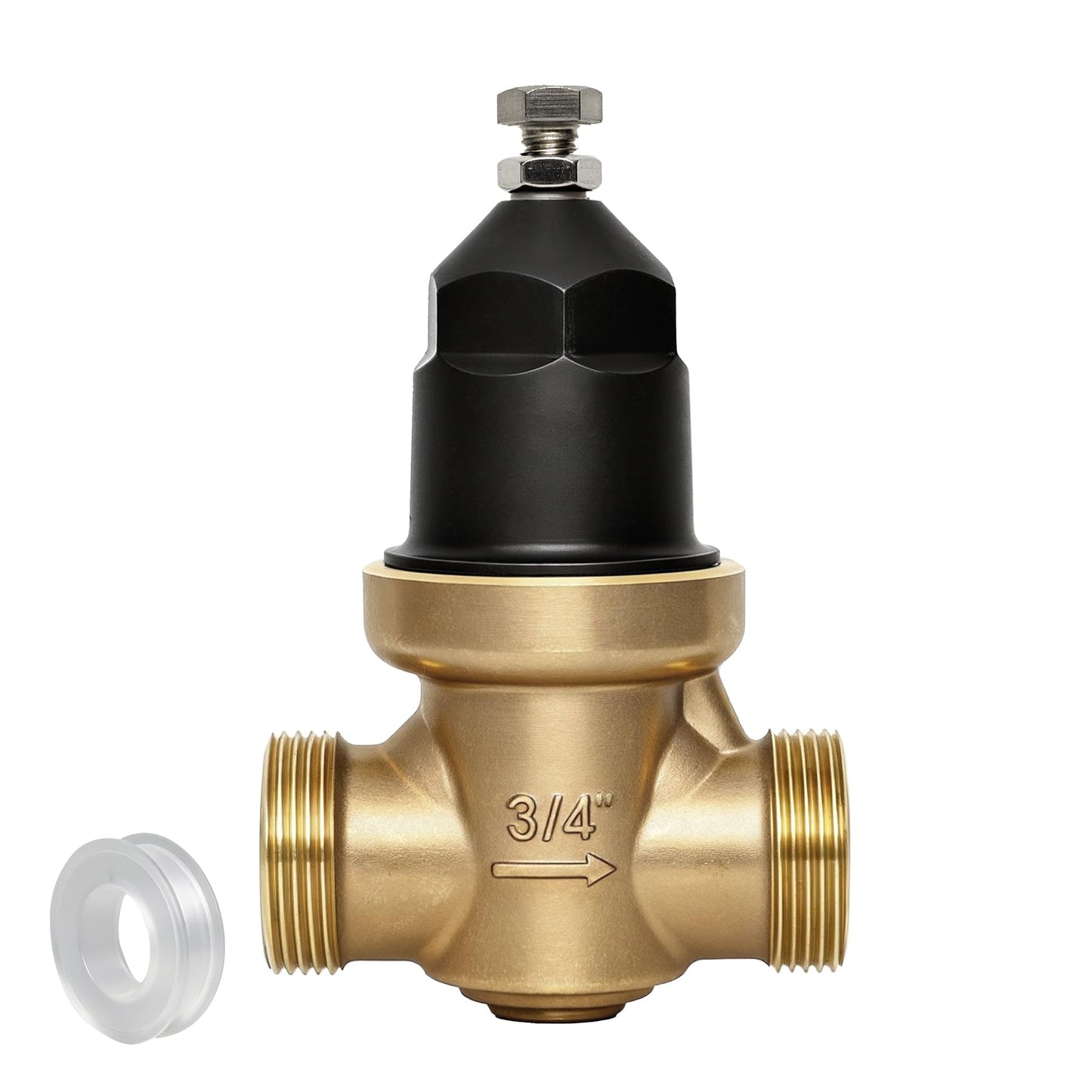 3/4" NR3XL Pressure Reducing Valve for Zurn Wilkins 34-NR3XLDU, Double Union FNPT Connection, for Home & Commercial Use