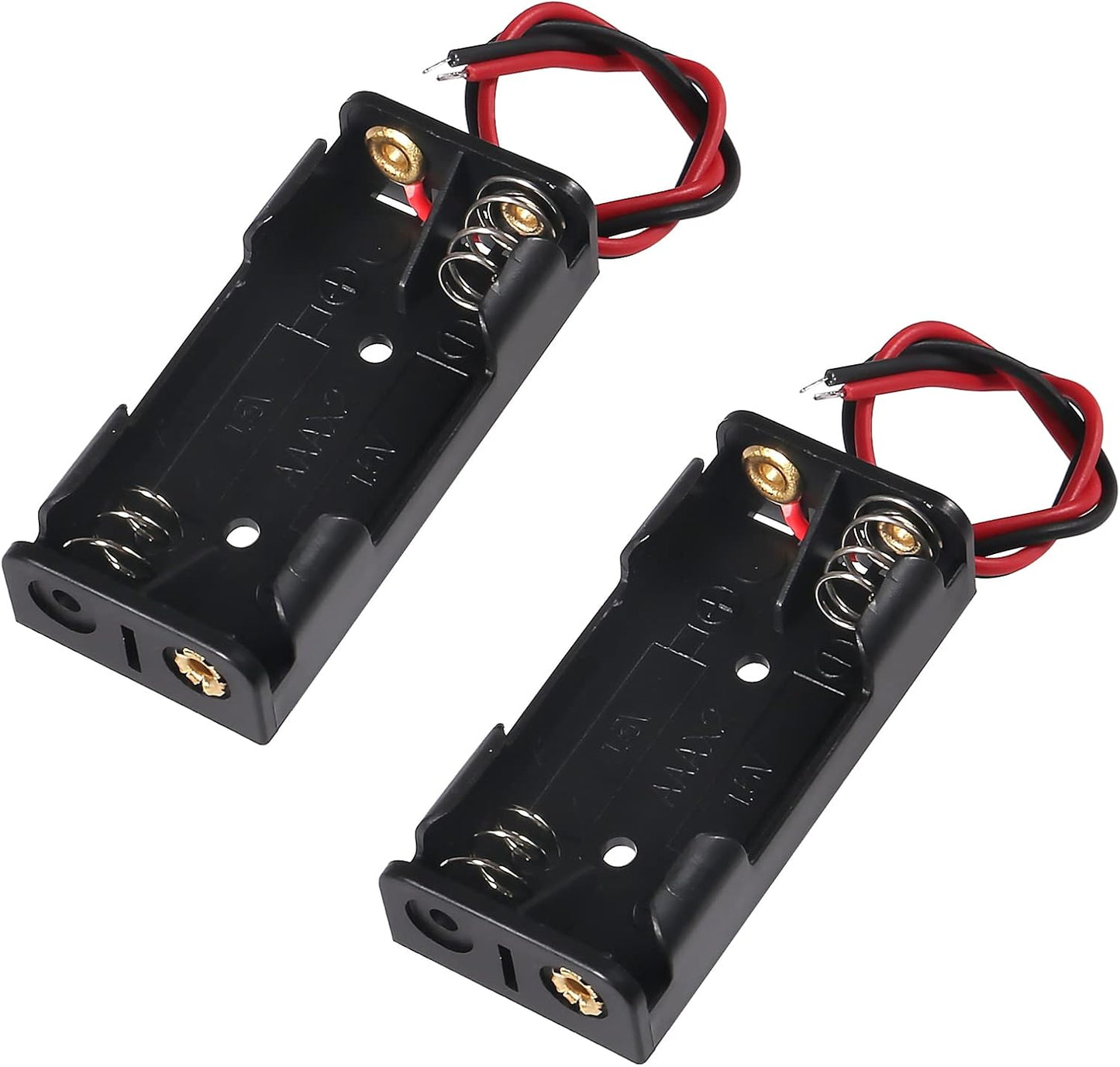 DIANN 8pcs 2pcs 1 2pcs 2 2pcs 3 2pcs 4 AAA Battery Holder AAA Battery Holder Slot AAA Battery Holder AAA Battery Holder