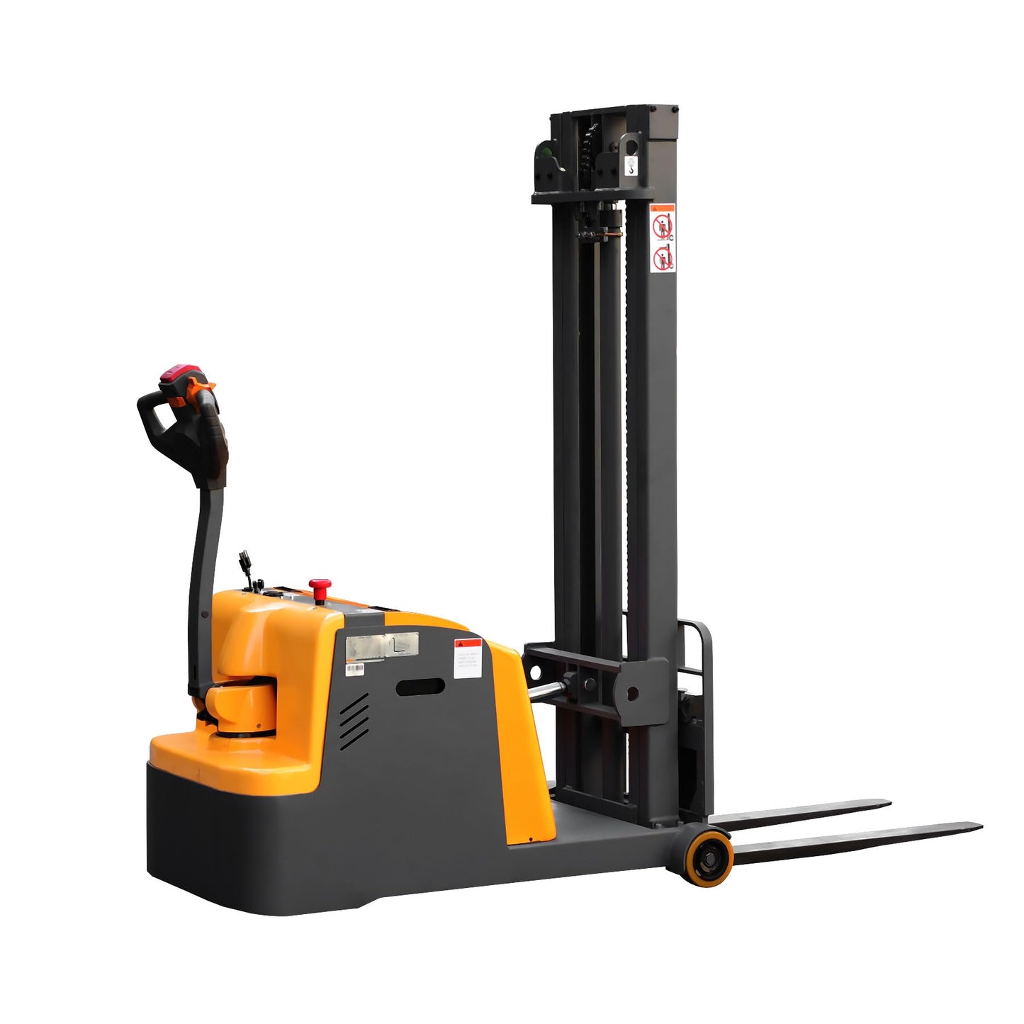 APOLLOLIFT 98" High Counterbalanced Fully Powered Electric Stacker 2200lbs Capacity Material Lift