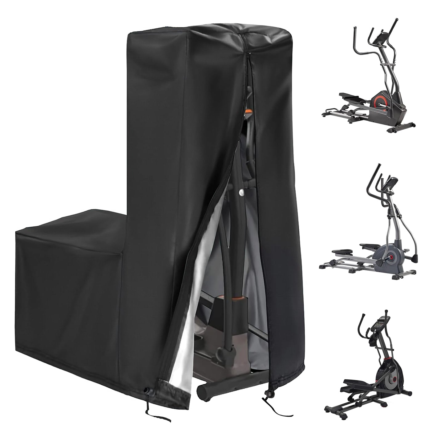 Kingling Elliptical Cover, Elliptical Exercise Machine Cover for 430/470/V-950X Elliptical Trainer Waterproof & Dustproof Protective Covers - 71''L x 29''W x 65'' H