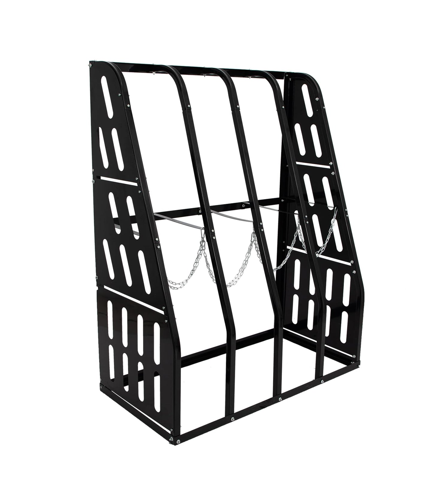 OREALLANDROL Vertical Bar Rack Standing Steel Vertical Long Parts Industrialized Large Capacity Storage Racks Rugged and Durable for Factories, Warehouses, Garages