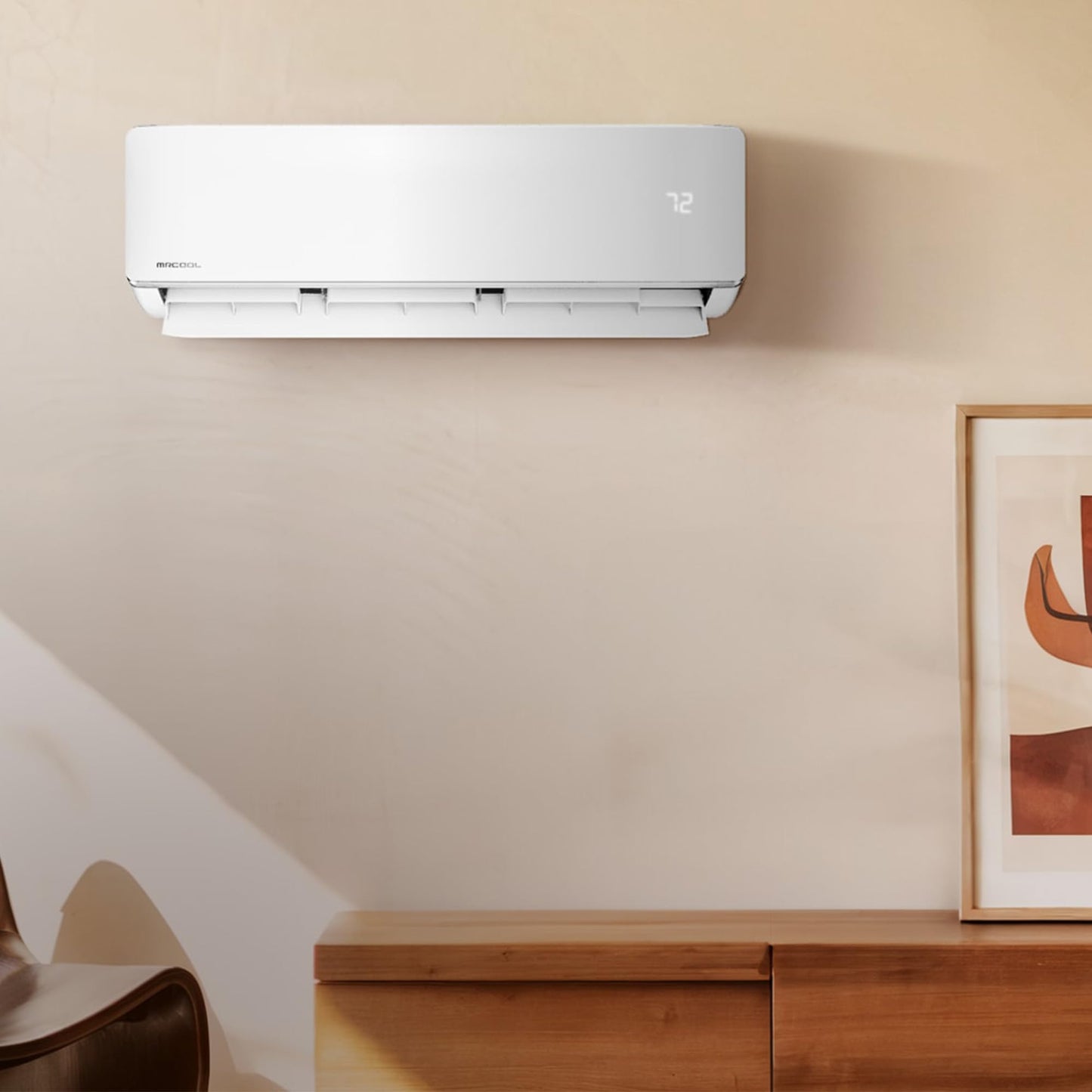MRCOOL 24000 BTU 230V Ductless Inverter Mini Split Air Conditioner & Heat Pump System, 5th Gen DIY - Wall-Mounted AC Unit w/ Heating and Cooling for Home, Office & Commercial Space