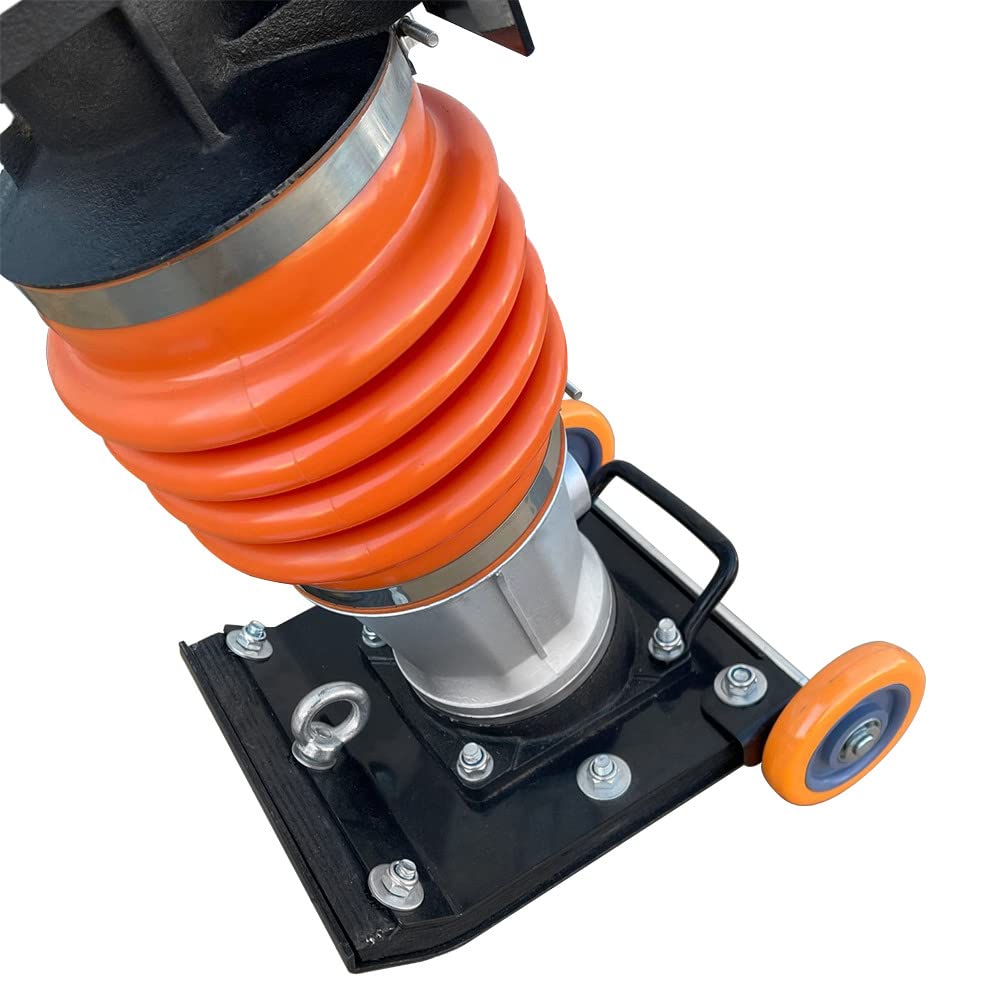 6.5 Hp Impact Jack Rammer Tamper Jumping Jack Compactor Recoil Starter with Wheels